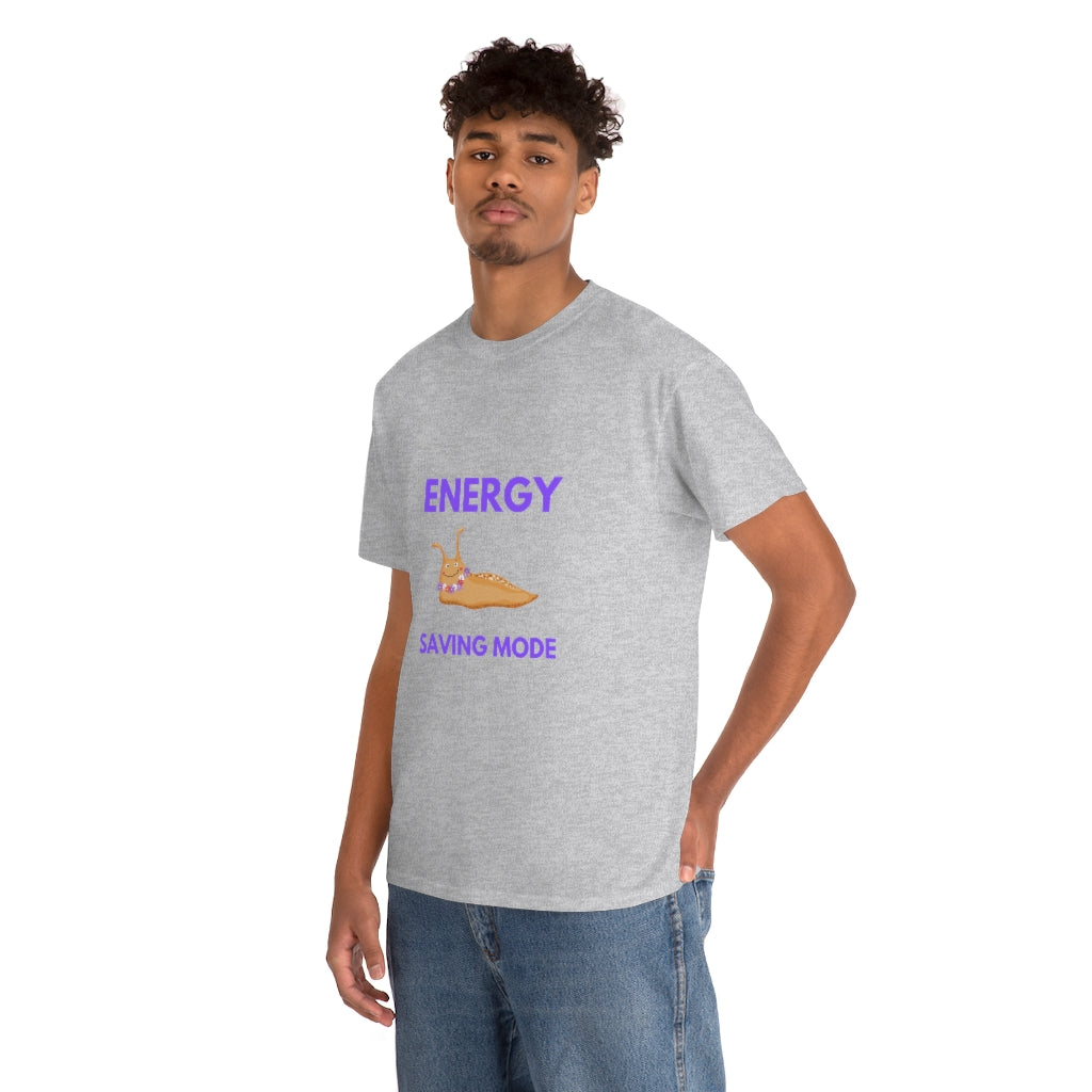 Energy Saving Mode Tee Slug Tshirt No Energy Shirt Funny Tshirts Funny Tshirts Mom Shirts Animal Tees - The Good Life Vibe