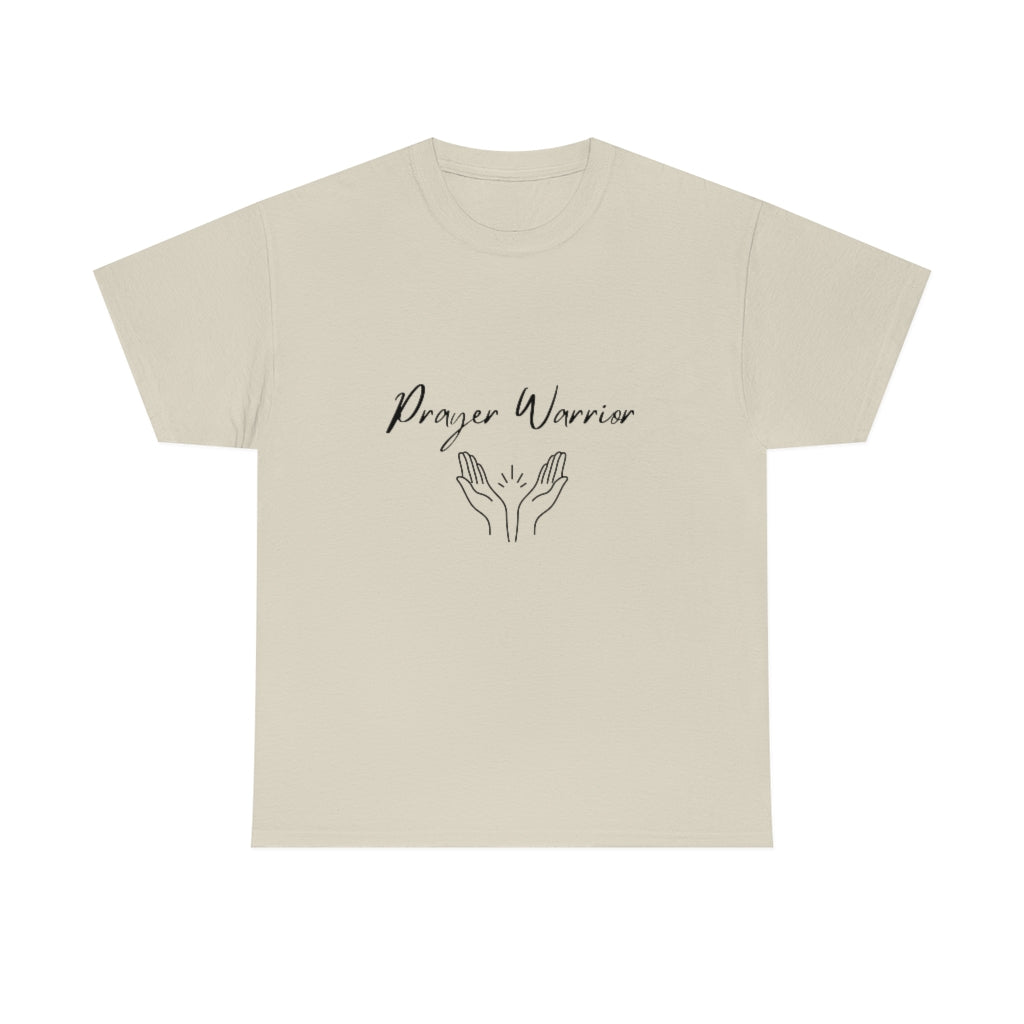 Prayer Warrior Tee Christian T-Shirt Religious Shirts Faith Tees Christian Apparel Christian Gifts Religious Tshirts - The Good Life Vibe