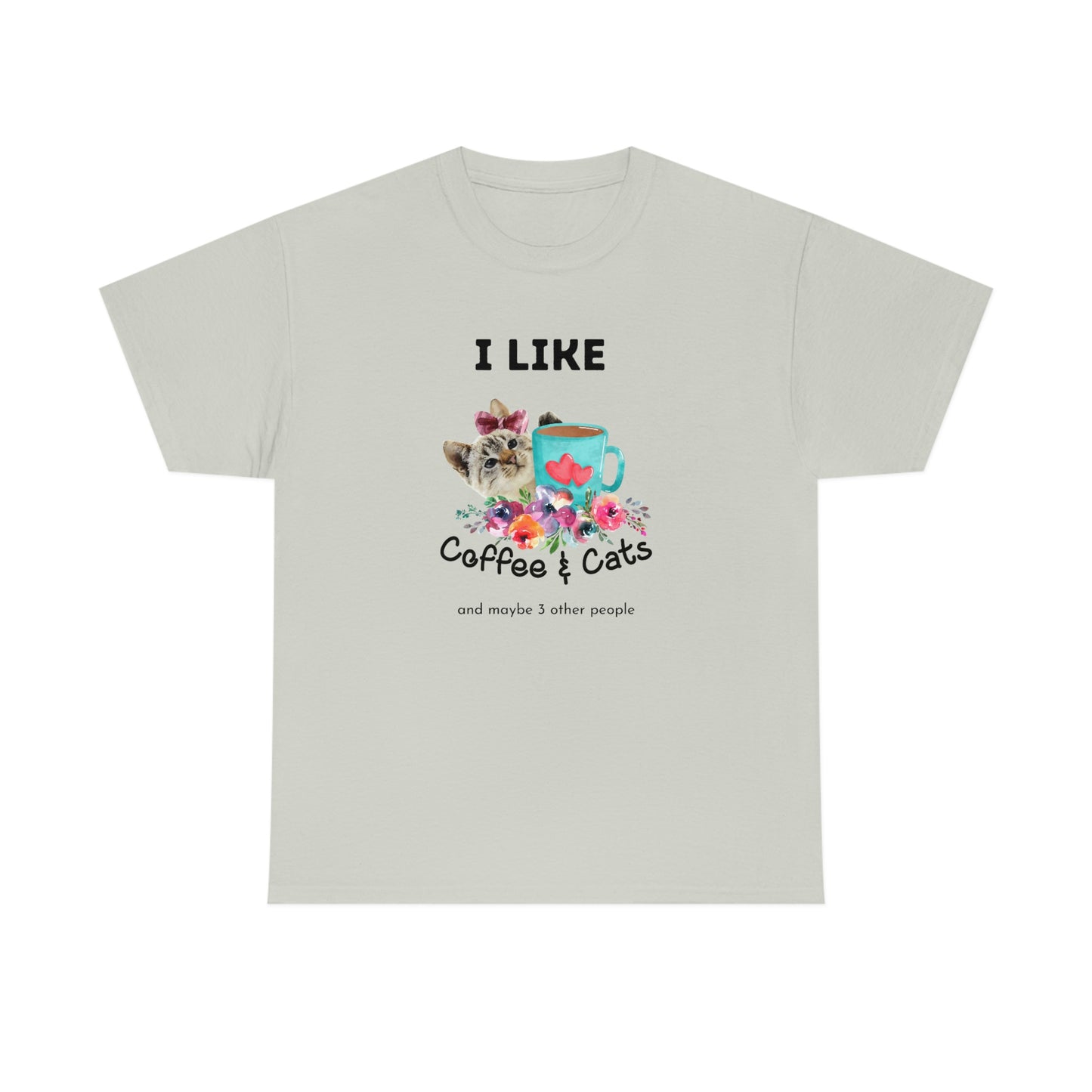 I Like Cats And Coffee And Maybe 3 Other People T-shirt