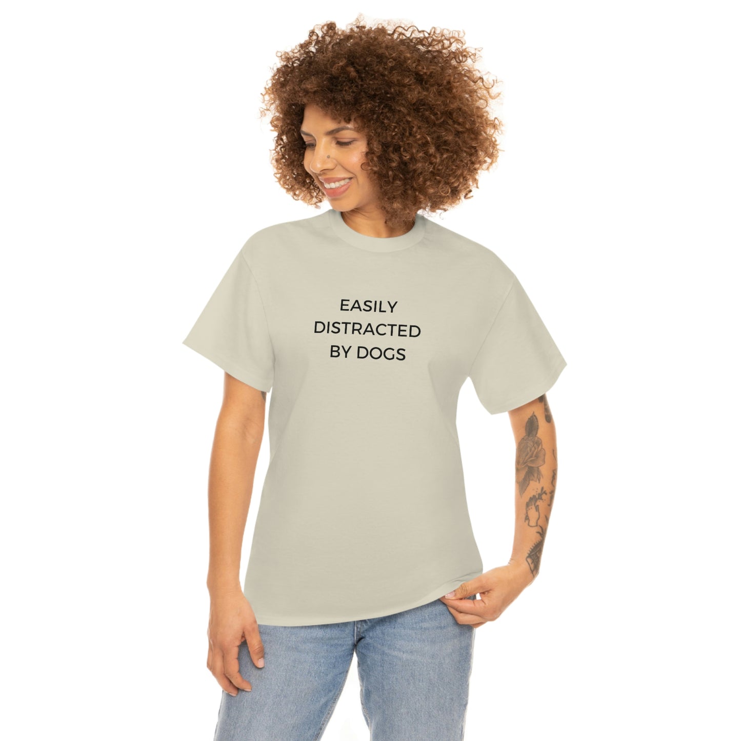 Easily Distracted By Dogs Tshirt