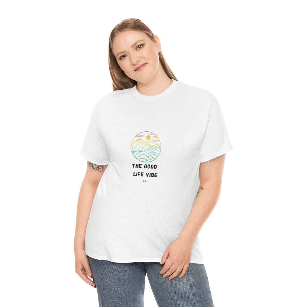 The Good Life Vibe Tee. Good Life Vibes Shirt Good Vibes Tshirt Good Life Tee Positive Tshirts Cute Beach Tees - The Good Life Vibe