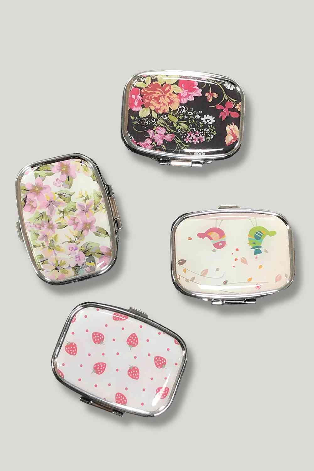 Mystery 4-Piece Metal Pill Cases