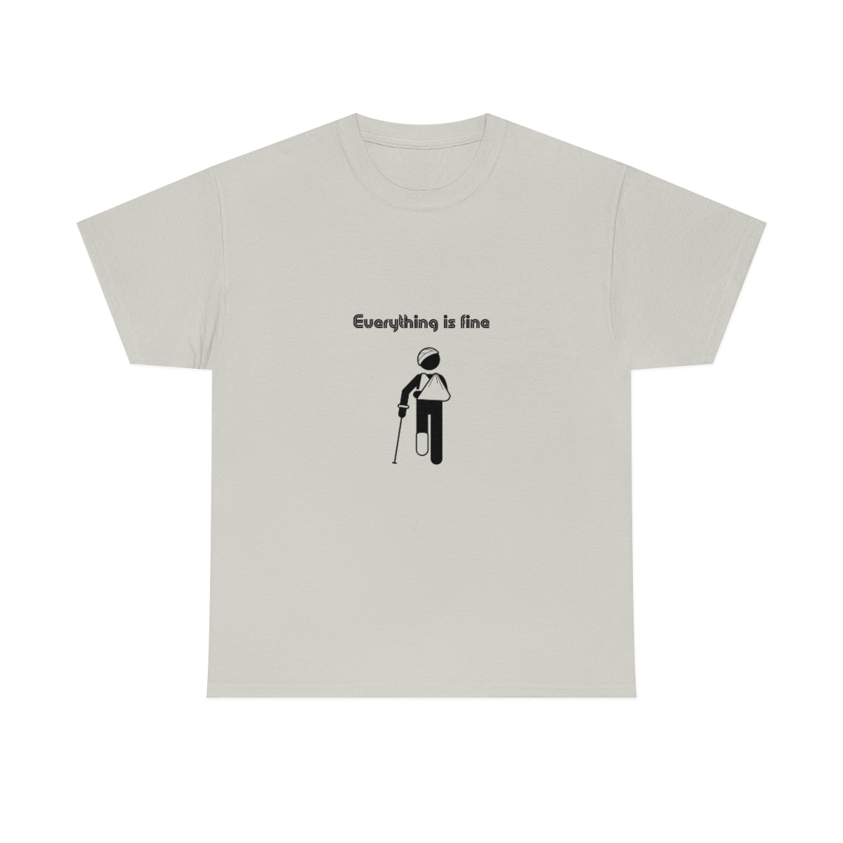 Everything is Fine Tshirt, I'm Fine Everything is Fine, Sarcastic Tshirt, Funny Tshirt, Recovering From Surgery Tshirt, Physical Therapy Tee - The Good Life Vibe