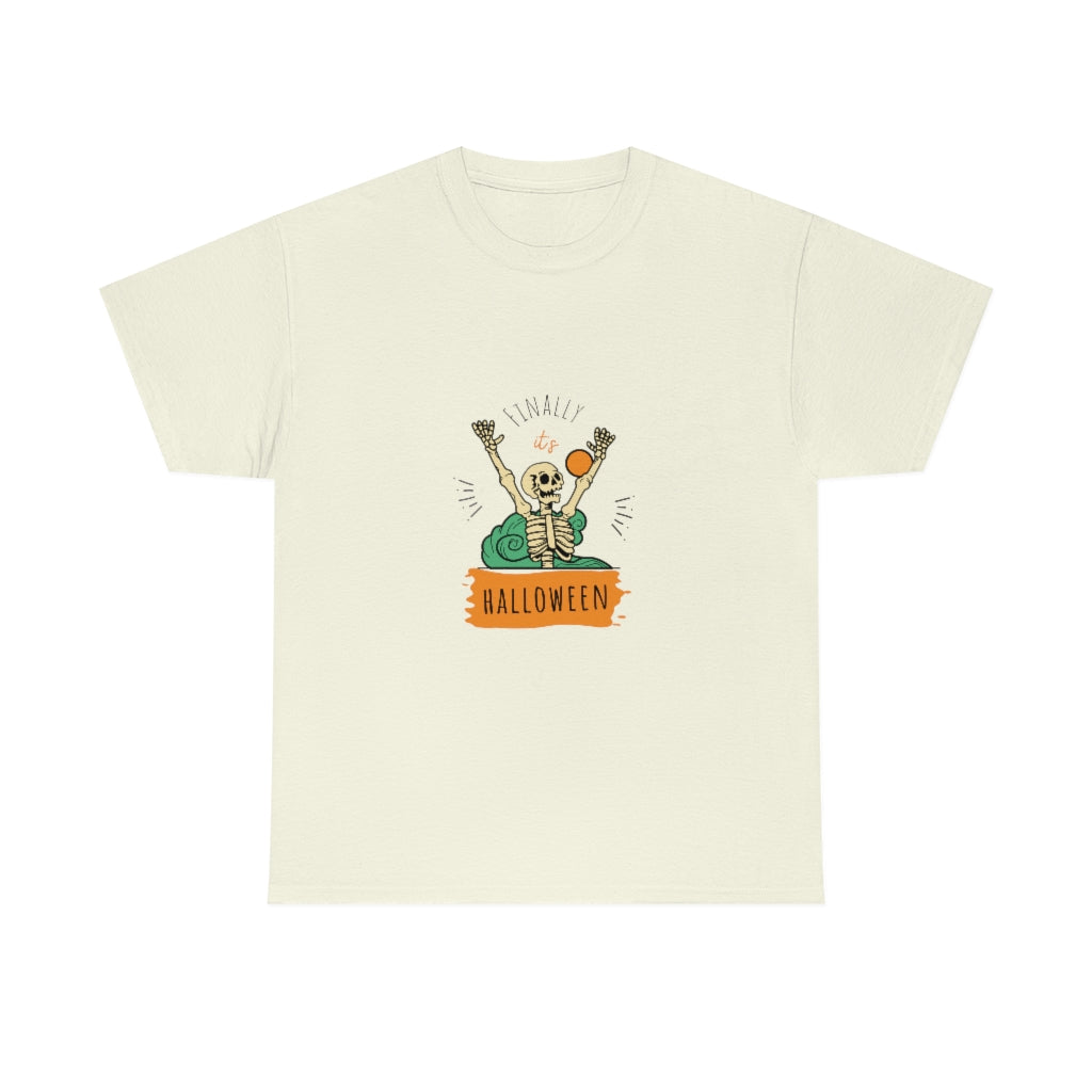 Skeleton T-Shirt Funny Halloween Tee Sarcastic Fall Shirt Trendy Tshirt Autumn Apparel - The Good Life Vibe