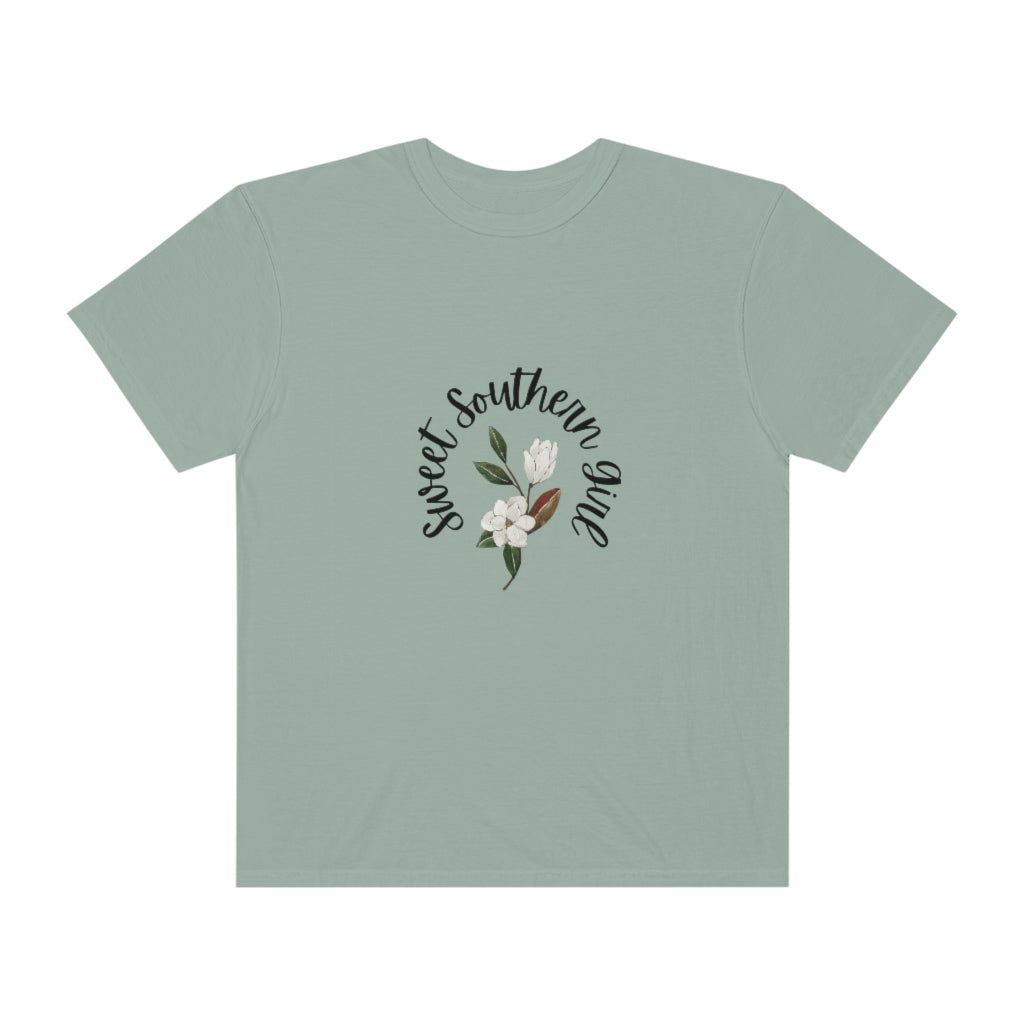 Sweet Southern Girl T-shirt Comfort Colors Magnolia Tee Trendy Preppy Graphic Tshirt - The Good Life Vibe