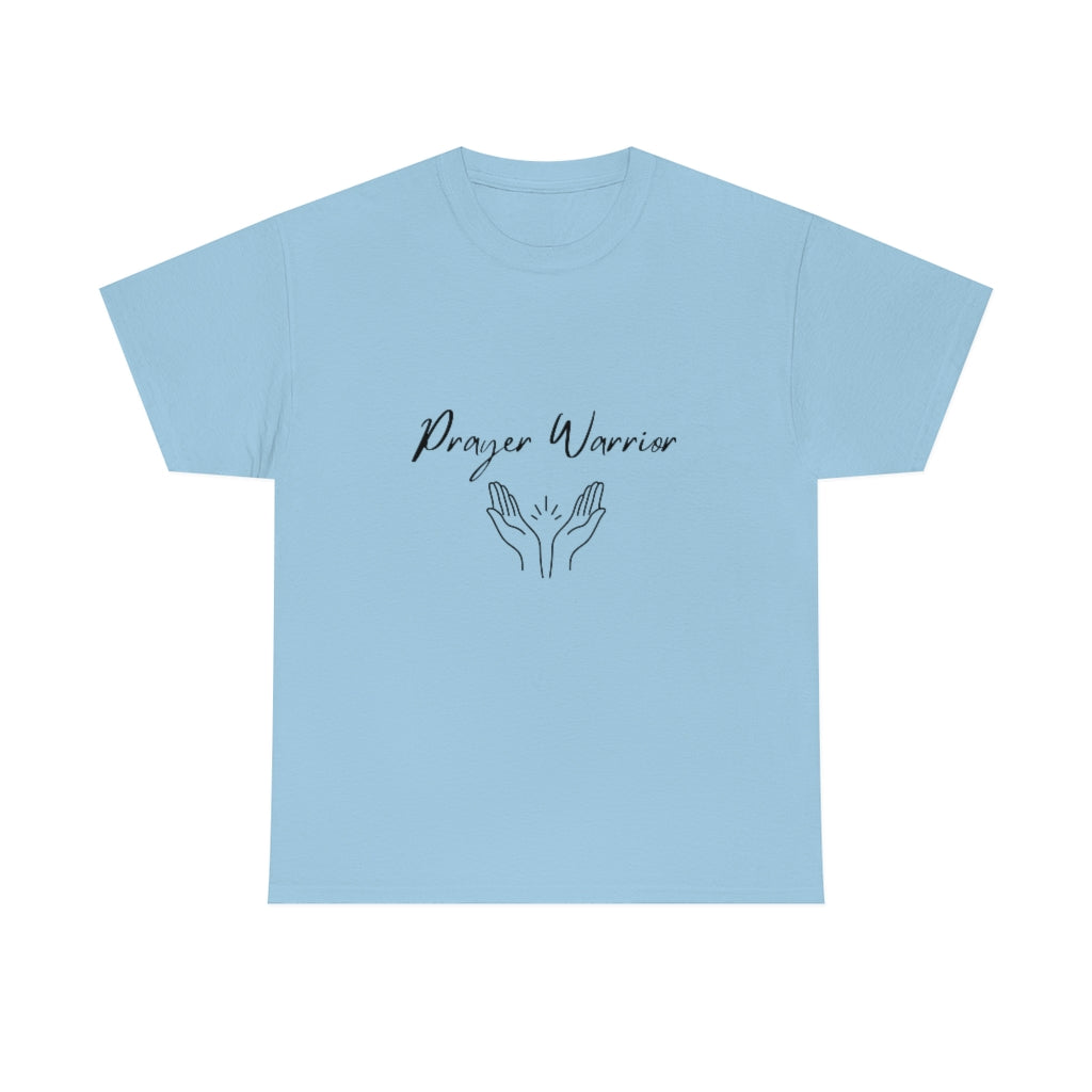 Prayer Warrior Tee Christian T-Shirt Religious Shirts Faith Tees Christian Apparel Christian Gifts Religious Tshirts - The Good Life Vibe