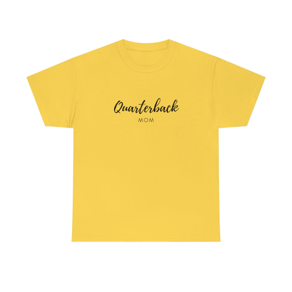 Quarterback Mom Heavy Cotton Tee - The Good Life Vibe