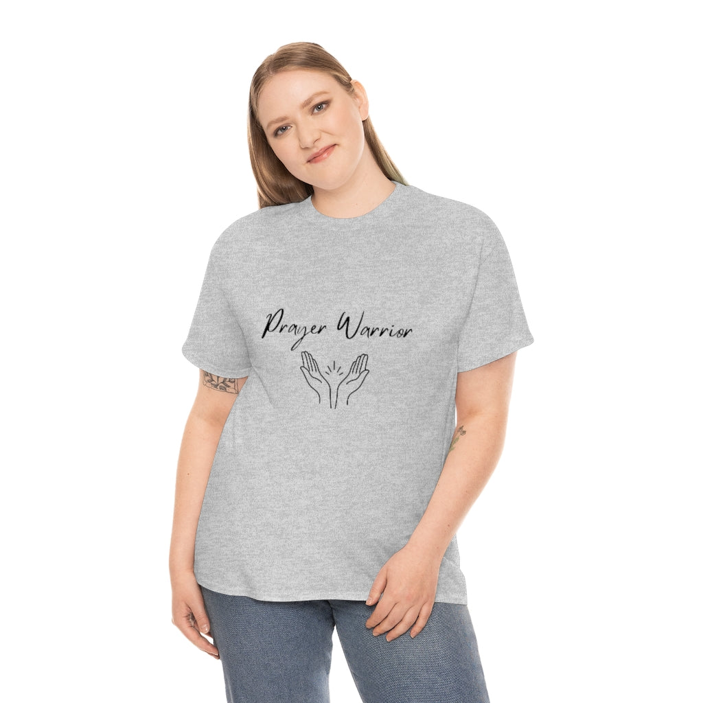Prayer Warrior Tee Christian T-Shirt Religious Shirts Faith Tees Christian Apparel Christian Gifts Religious Tshirts - The Good Life Vibe