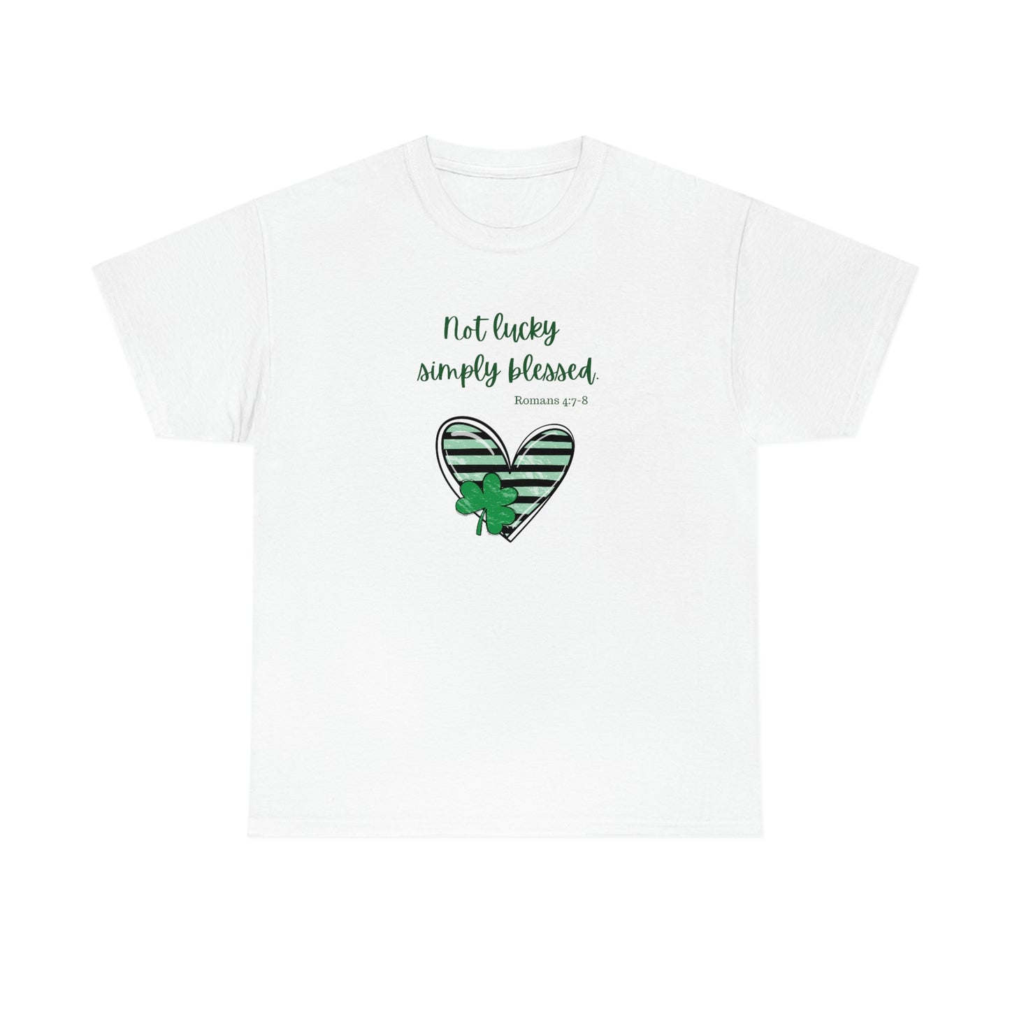 Not Lucky But Blessed Shirt for St Patricks Day