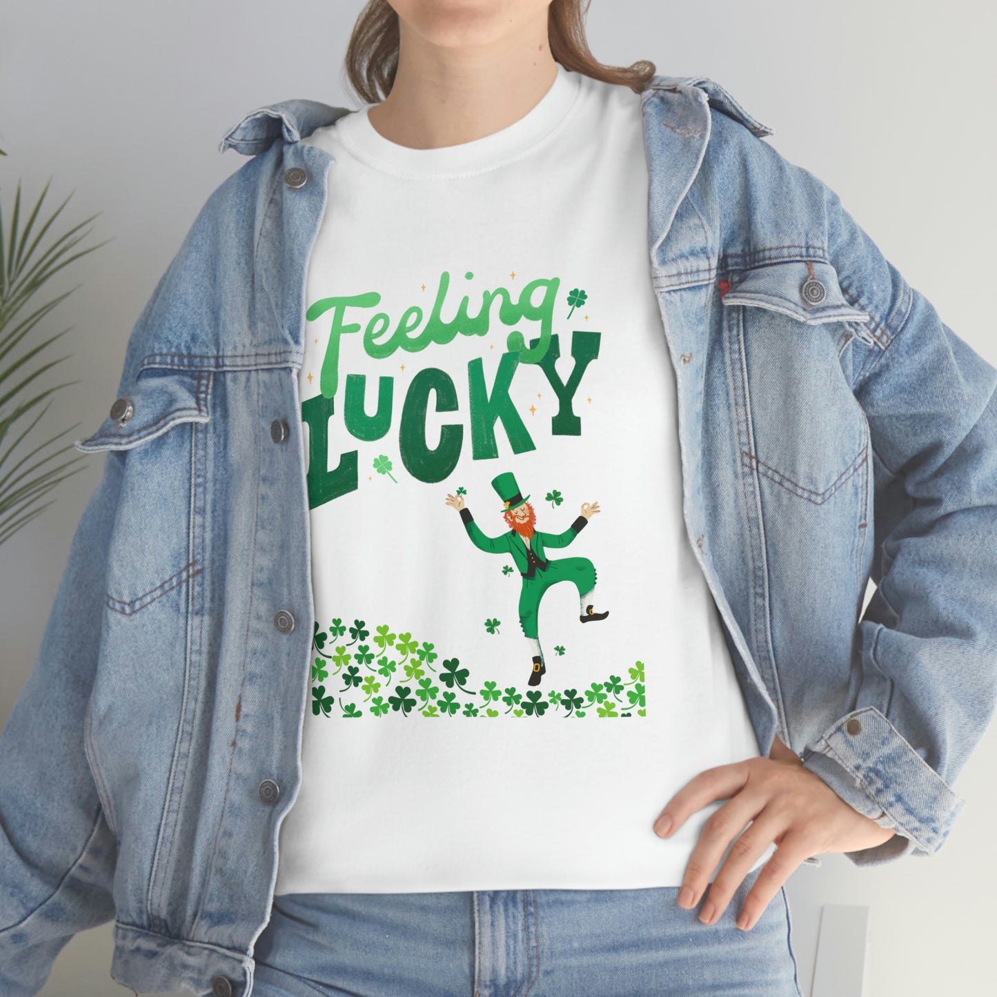 Feeling Lucky! St. Patrick's Day Leprechaun Tshirt