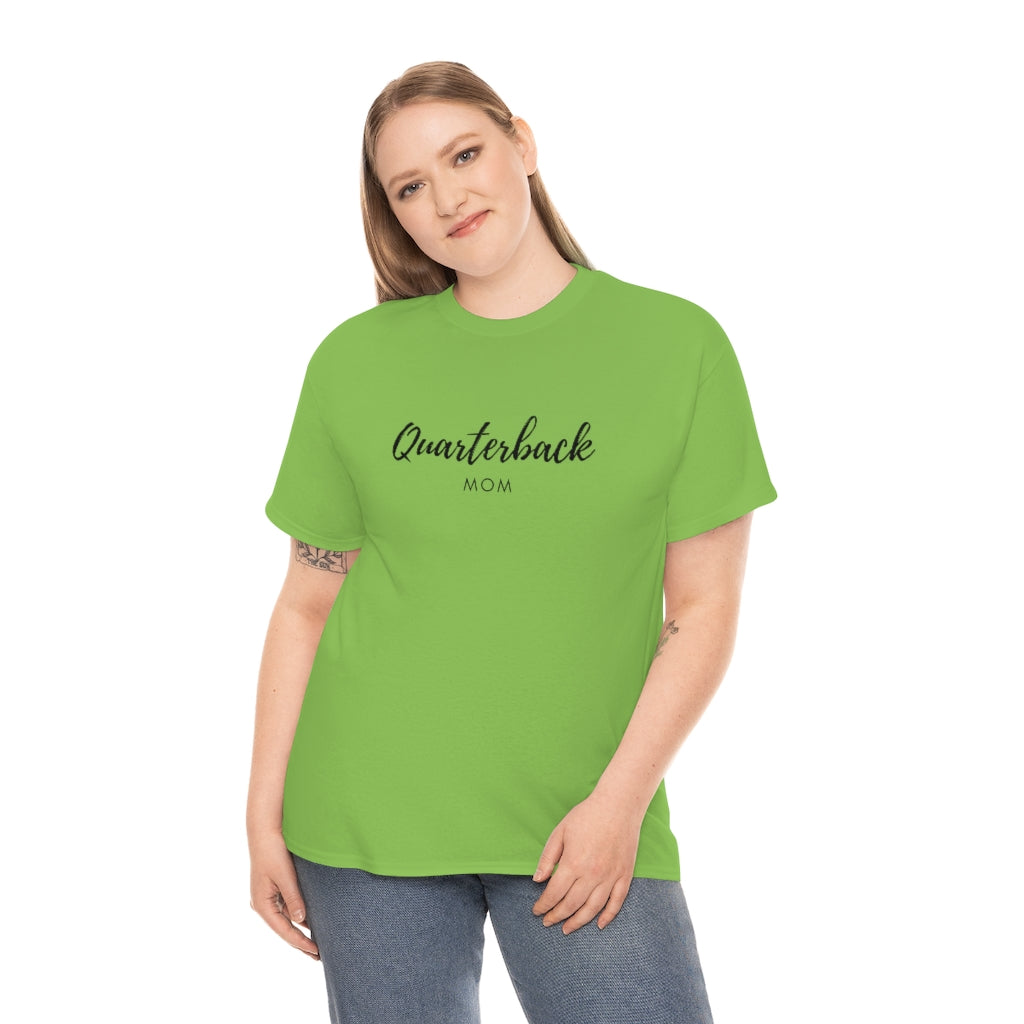 Quarterback Mom Heavy Cotton Tee - The Good Life Vibe