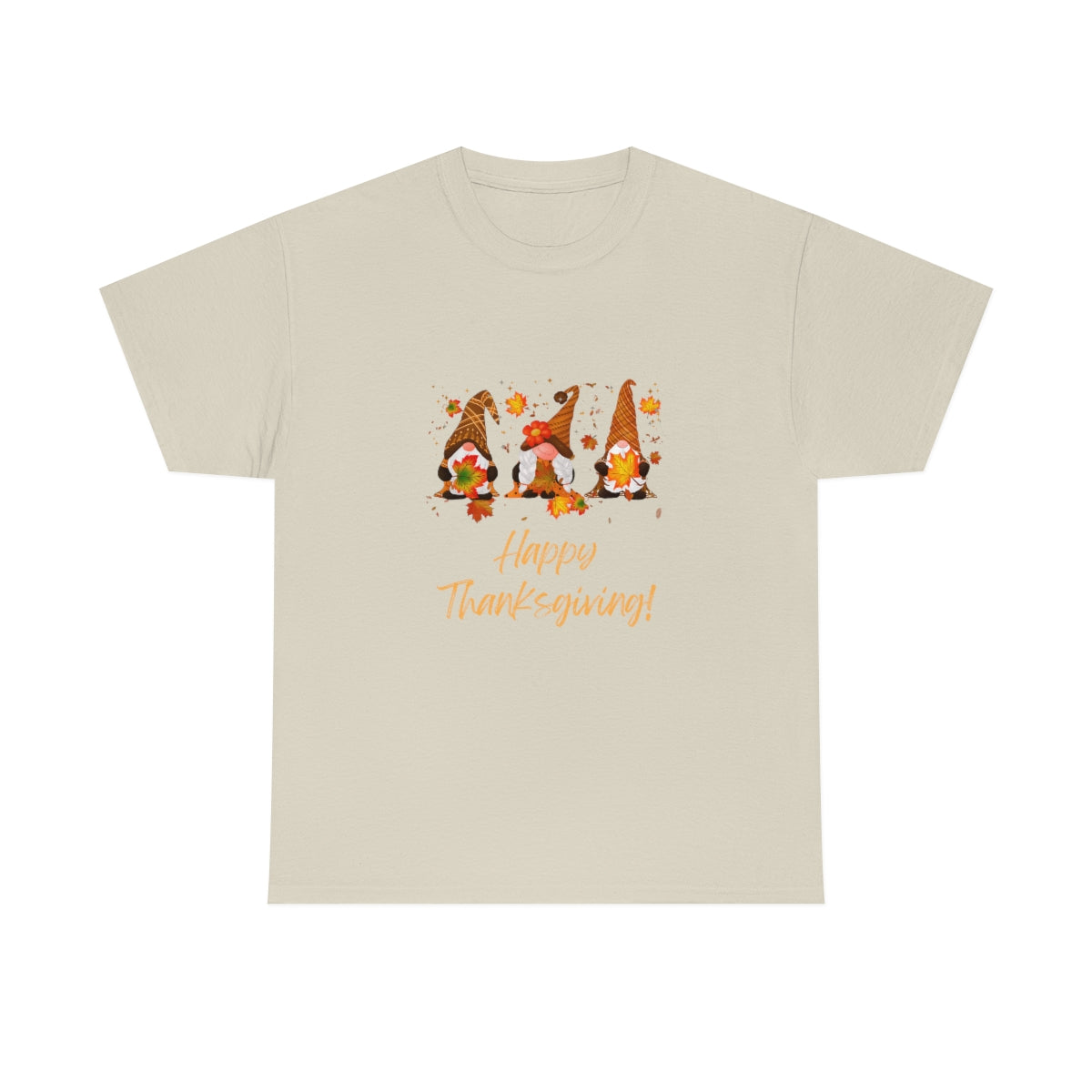 Thanksgiving Tshirt Gnome T-shirt Give Thanks Tee Gratitude Thankful Shirt Adult Fall Tees Autumn Apparel Cute Shirts Women Cute Fall Tee - The Good Life Vibe