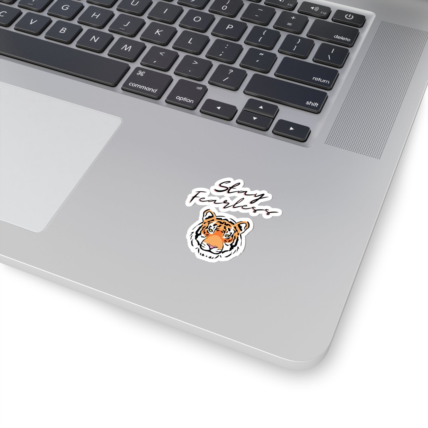 Stay Fearless Kiss-Cut Stickers Cat Lady Attitude Stickers Love Tigers Tiger Love Love Cats Cat Lover Cute Tiger Fun Decal Cattitude Empower - The Good Life Vibe