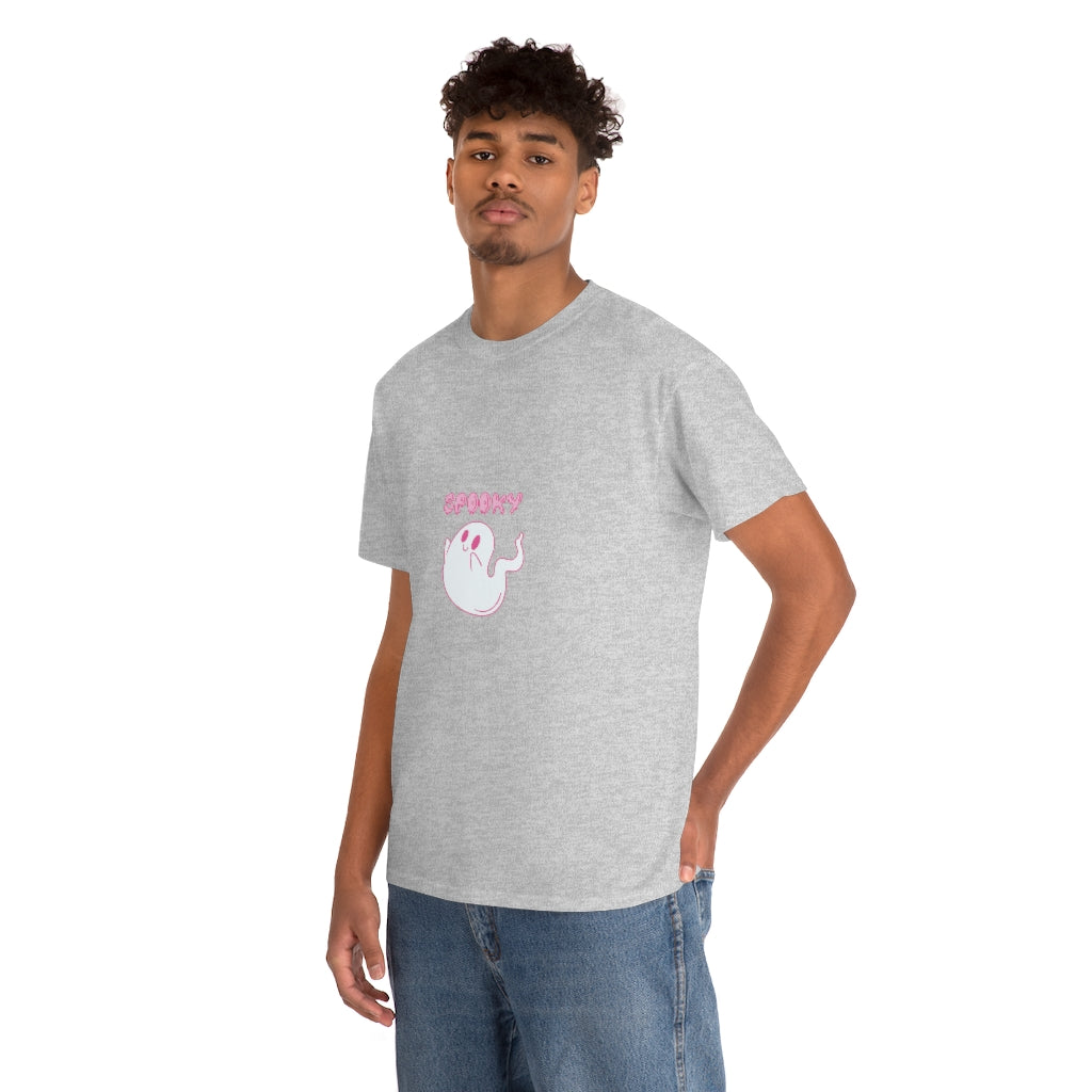 Spooky Ghost Tee Cute Halloween Tshirt Vintage Ghost Tee Autumn Apparel Fall Tshirts Fun Fall Tess - The Good Life Vibe