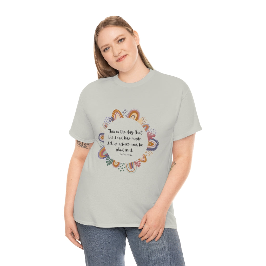 This Is The Day The Lord Made Tee Faith Tshirt Christian Apparel Bible Verse T-Shirt Christian Tshirts Womens Christian Gifts - The Good Life Vibe