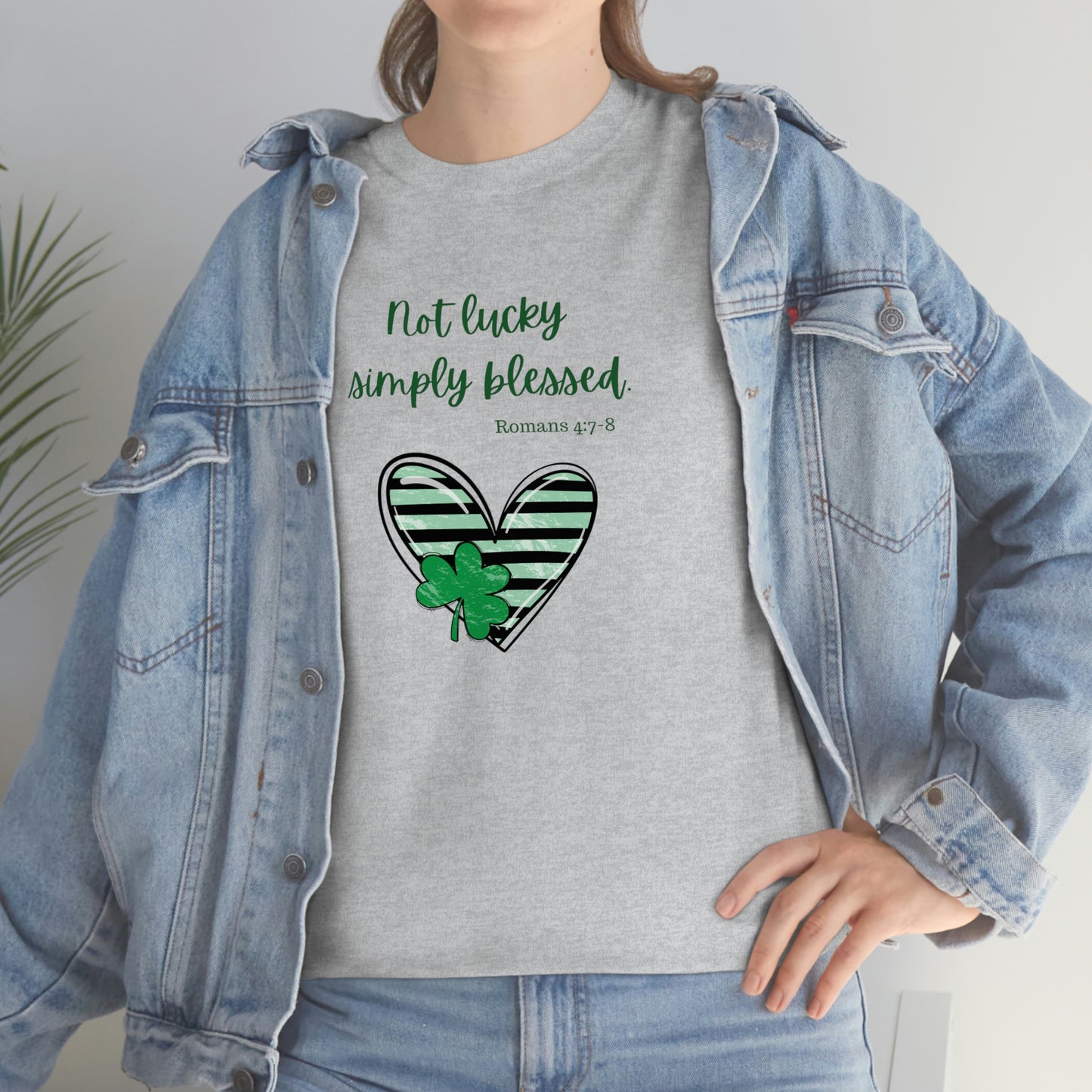 Not Lucky But Blessed Shirt for St Patricks Day