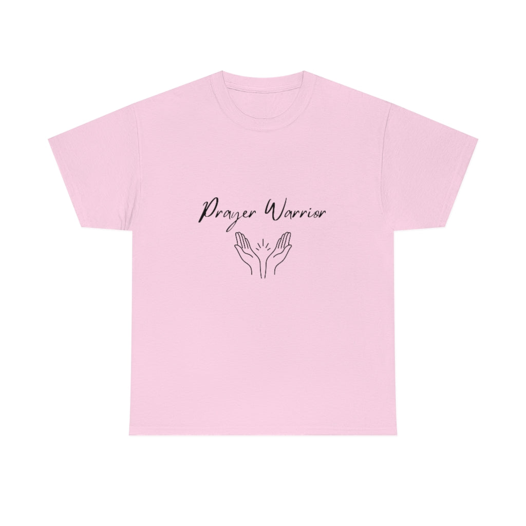 Prayer Warrior Tee Christian T-Shirt Religious Shirts Faith Tees Christian Apparel Christian Gifts Religious Tshirts - The Good Life Vibe
