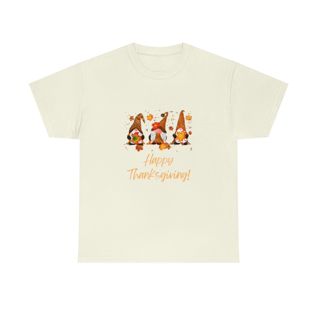 Thanksgiving Tshirt Gnome T-shirt Give Thanks Tee Gratitude Thankful Shirt Adult Fall Tees Autumn Apparel Cute Shirts Women Cute Fall Tee - The Good Life Vibe