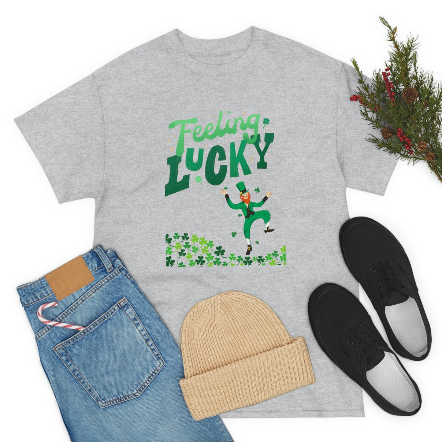 Feeling Lucky! St. Patrick's Day Leprechaun Tshirt