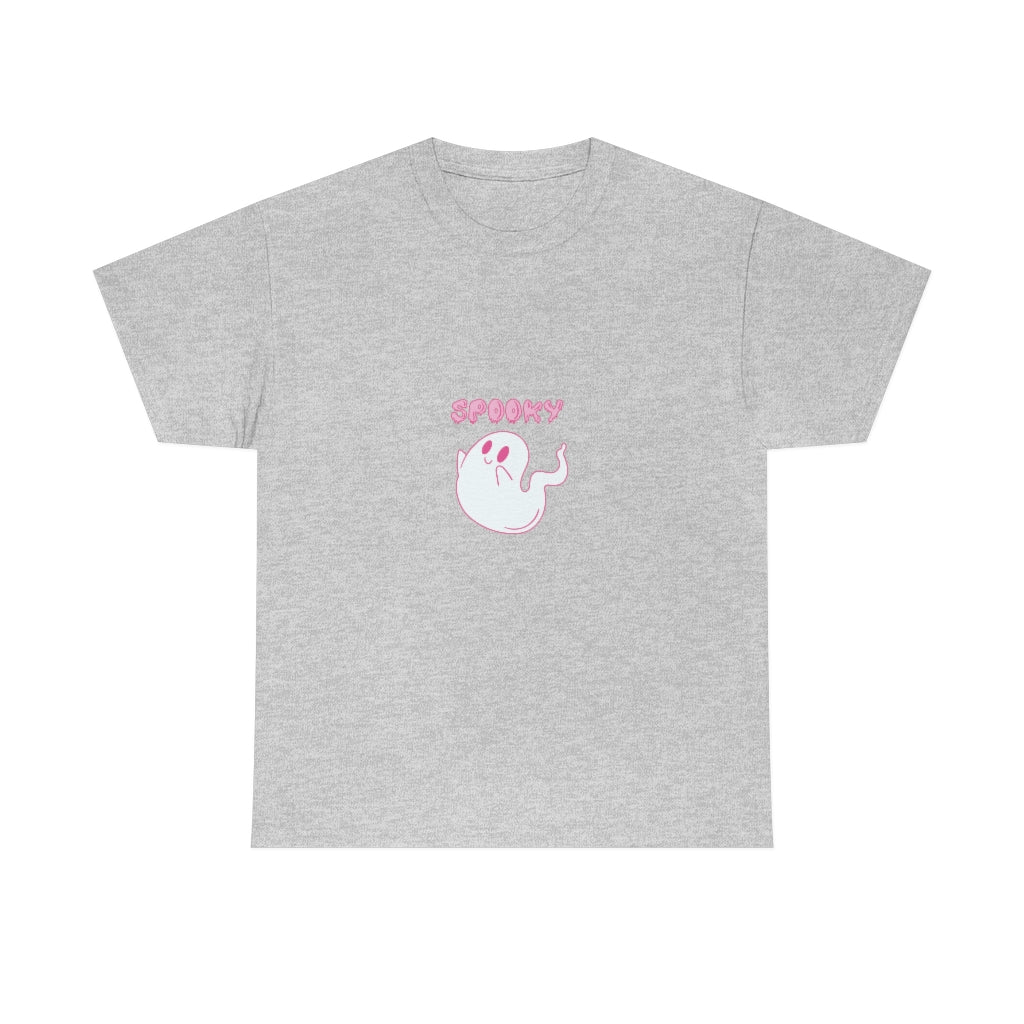 Spooky Ghost Tee Cute Halloween Tshirt Vintage Ghost Tee Autumn Apparel Fall Tshirts Fun Fall Tess - The Good Life Vibe