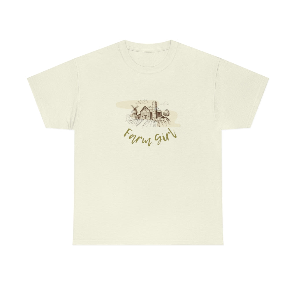 Farm Girl T-shirt, Cowgirl T-Shirt, Barn Outfit, Big Farmer Family T-Shirt, Rodeo T-Shirt , Horse-Riding T-Shirt, Country Girl T-Shirt - The Good Life Vibe