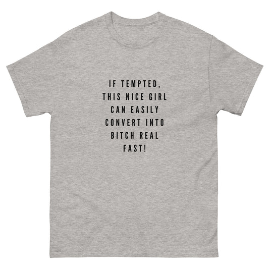 If Tempted T-Shirt - The Good Life Vibe