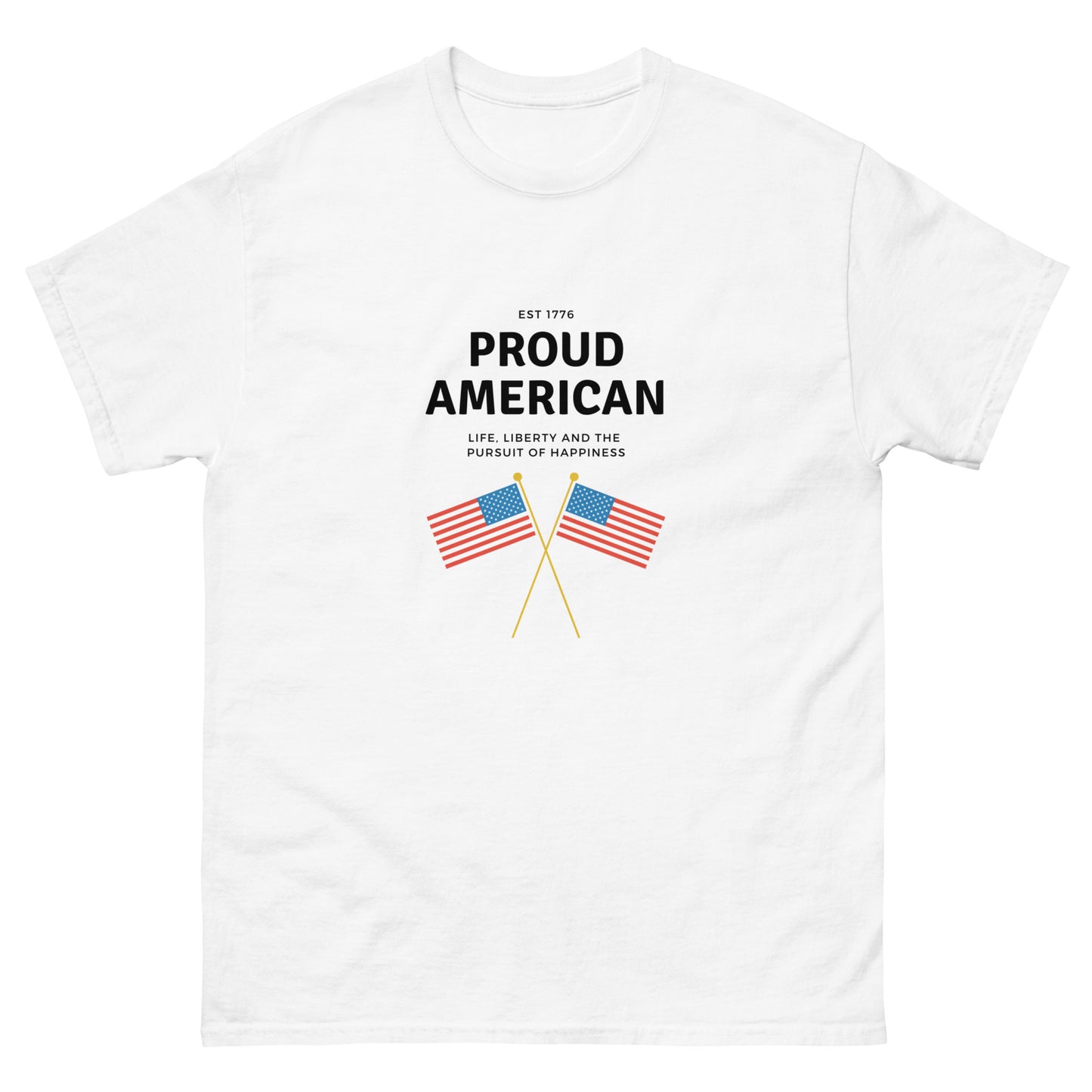 Proud American T-Shirt - The Good Life Vibe
