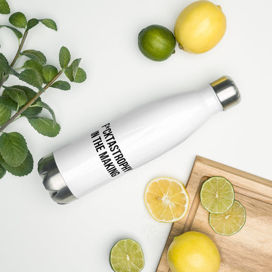 F*CK Stainless Steel Water Bottle - The Good Life Vibe