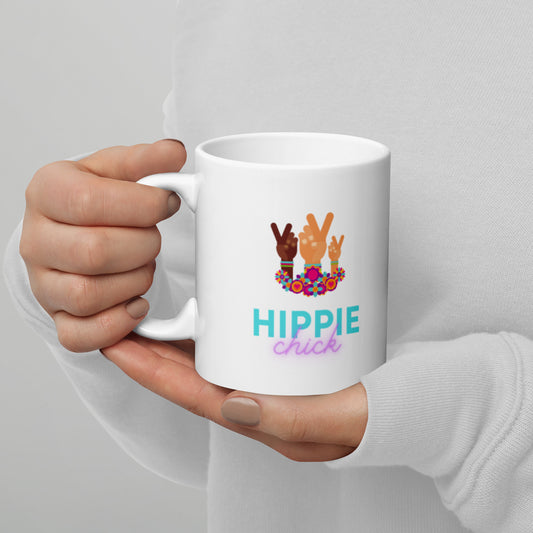 Hippie Chick Mug - The Good Life Vibe