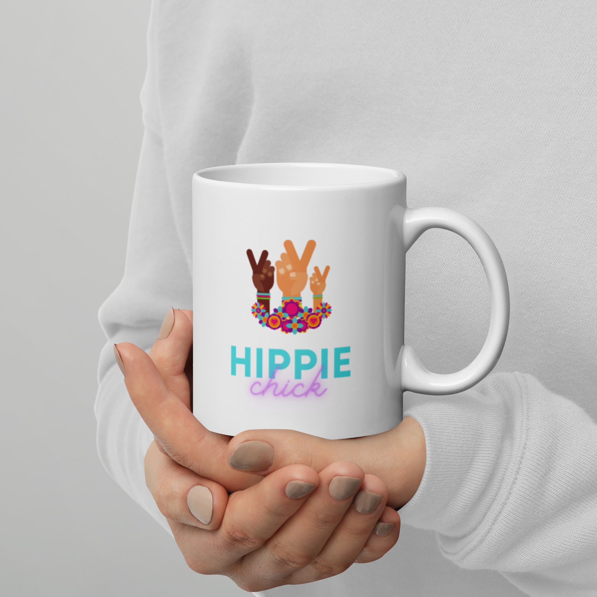 Hippie Chick Mug - The Good Life Vibe