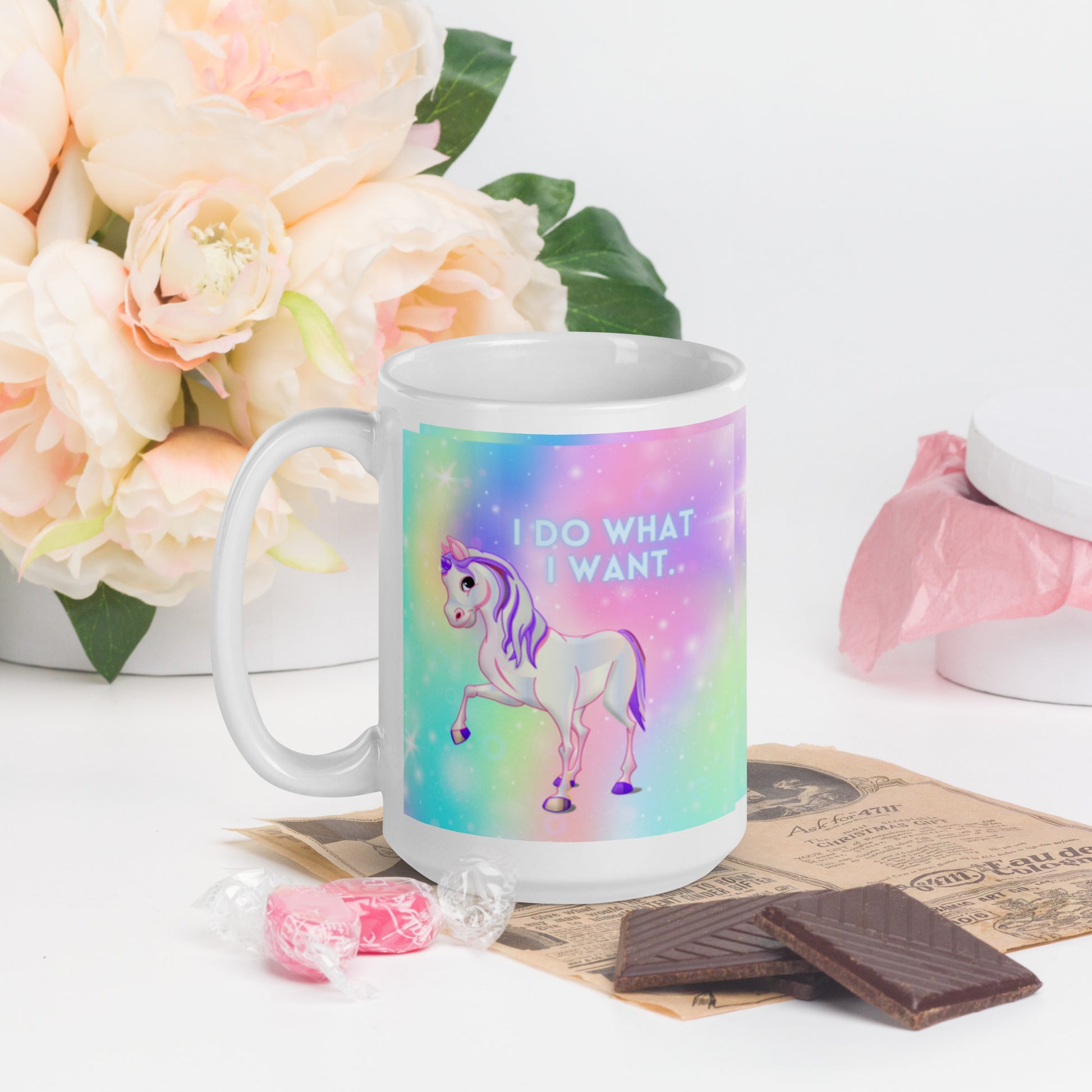 Unicorn I Do What I Want Mug - The Good Life Vibe