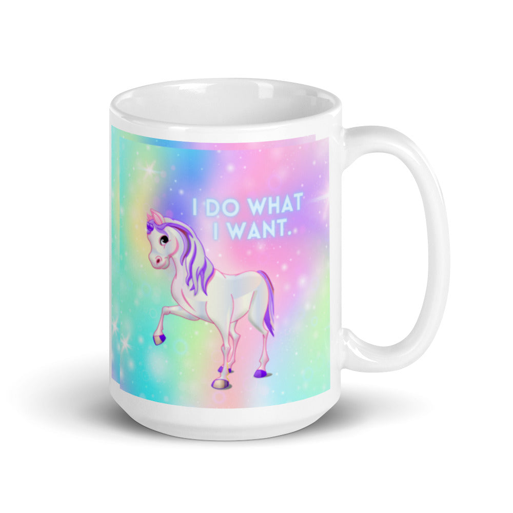 Unicorn I Do What I Want Mug - The Good Life Vibe