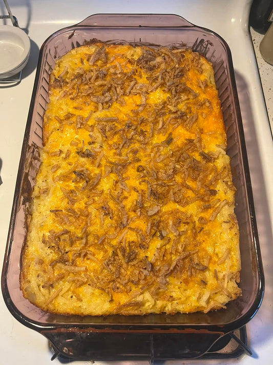 Easy Cheesy Hashbrown Casserole: A Chronic Illness-Friendly Recipe