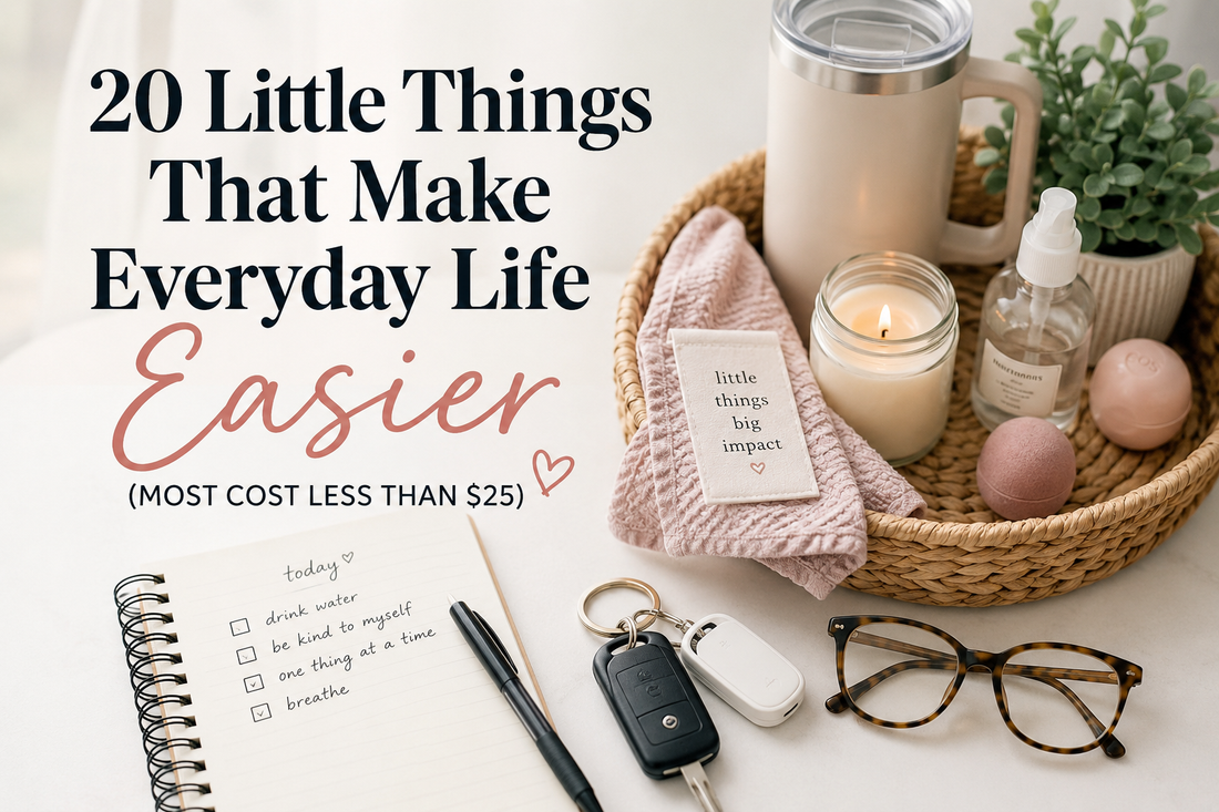 Discover 20 simple, affordable ways to make everyday life easier with practical tips that save time, money, and energy—most cost less than $25.