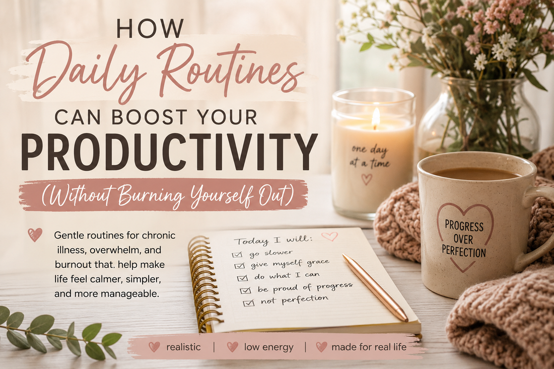 Productivity Without Burnout: Gentle Daily Routines That Actually Help