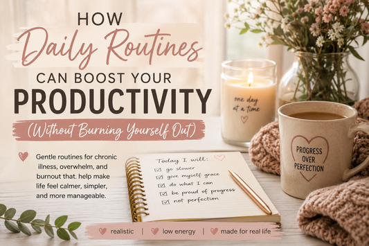 Productivity Without Burnout: Gentle Daily Routines That Actually Help