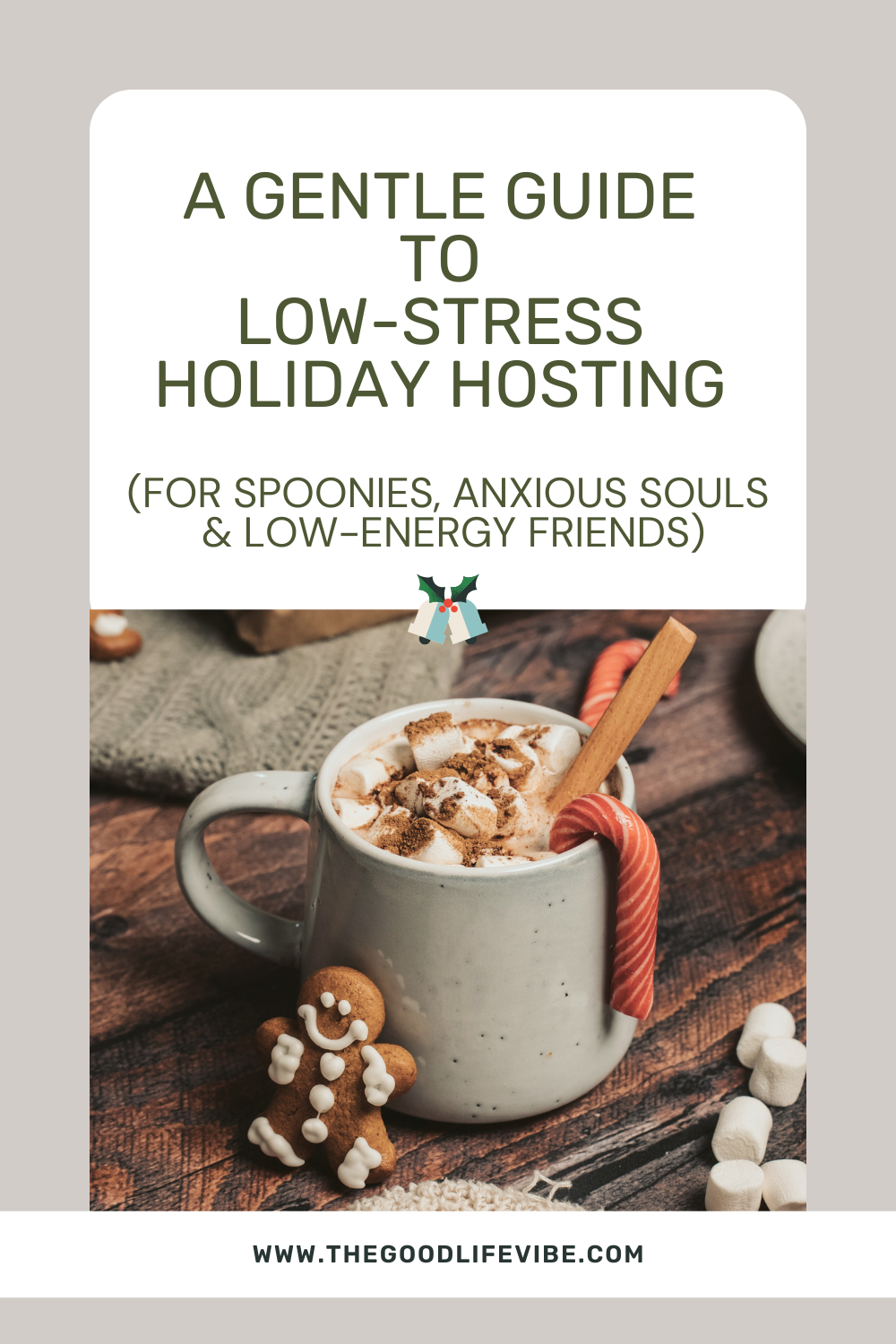 ✨ A Gentle Guide to Low-Stress Holiday Hosting (For Spoonies, Anxious Souls & Low-Energy Friends)