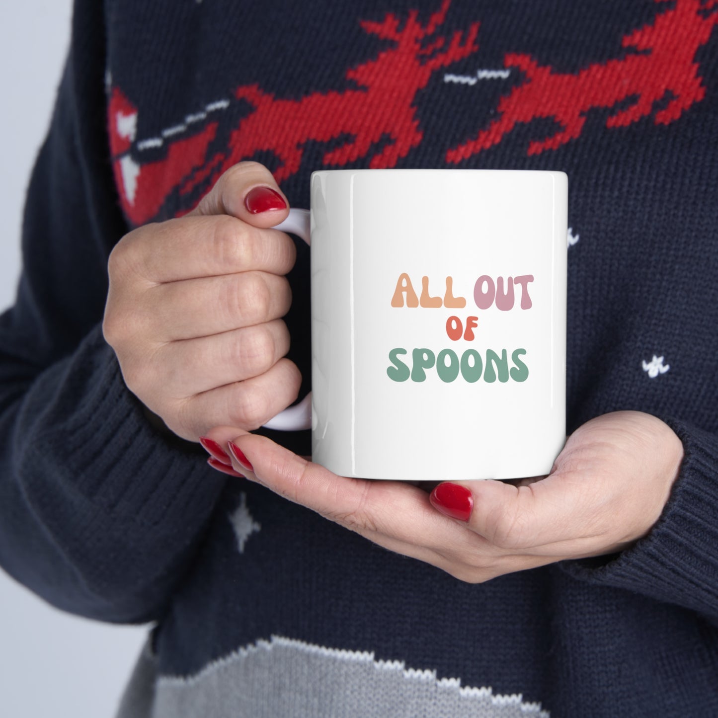 All Out Of Spoons Mug