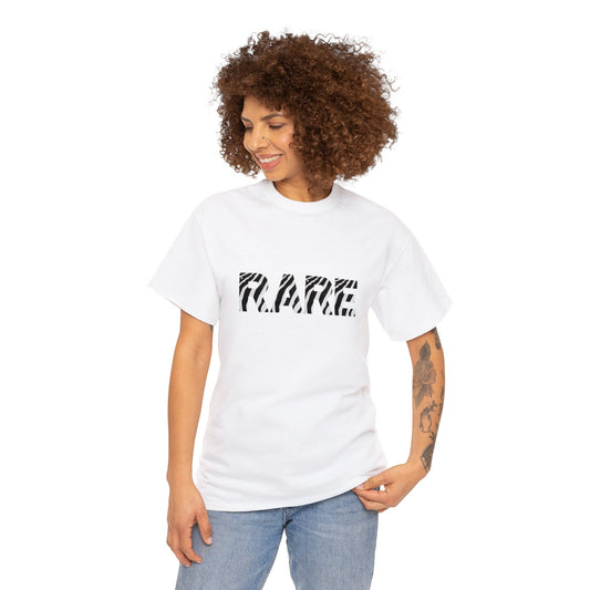 "Rare" Disease Zebra Print T-Shirt