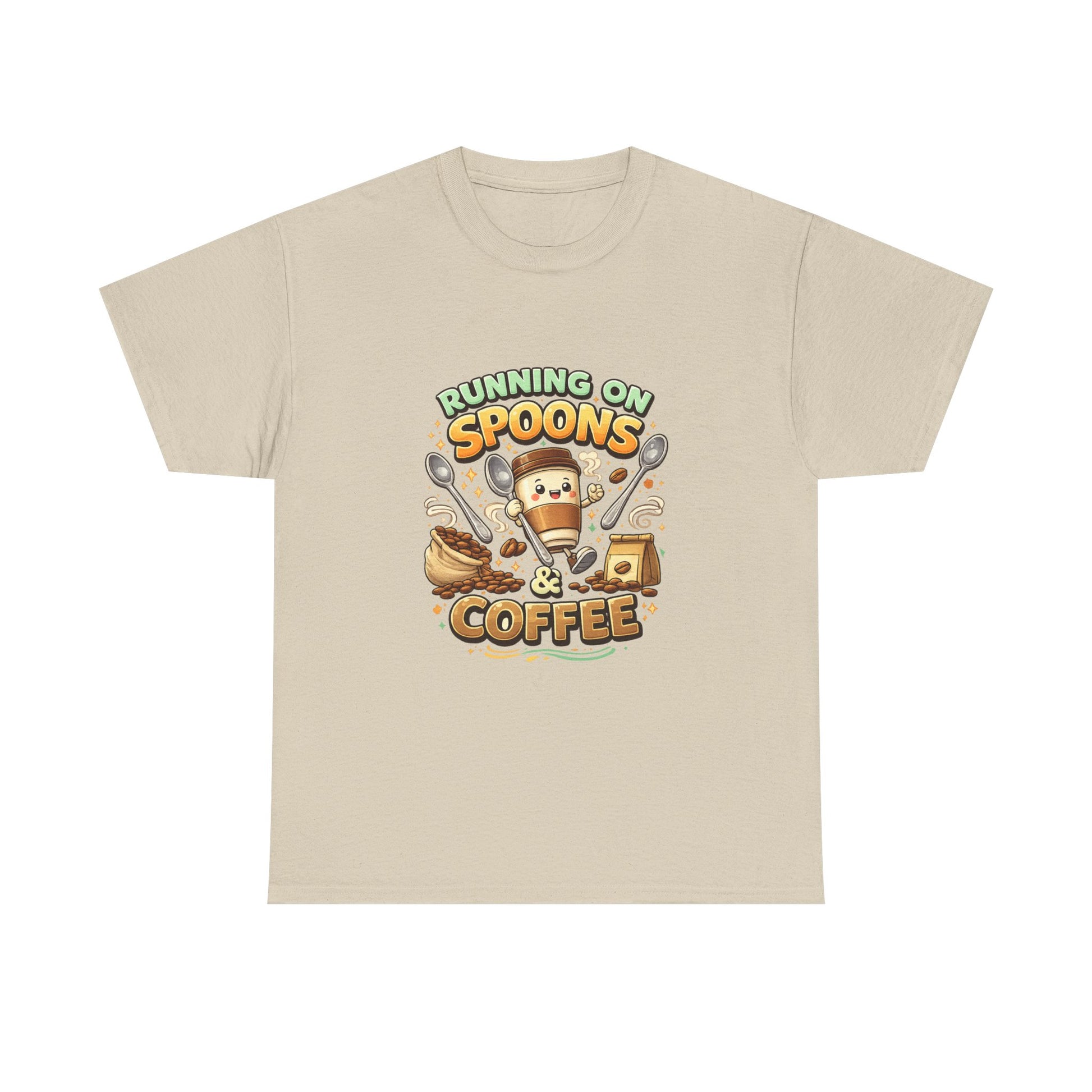 Running on Spoons & Coffee Tee - The Good Life Vibe