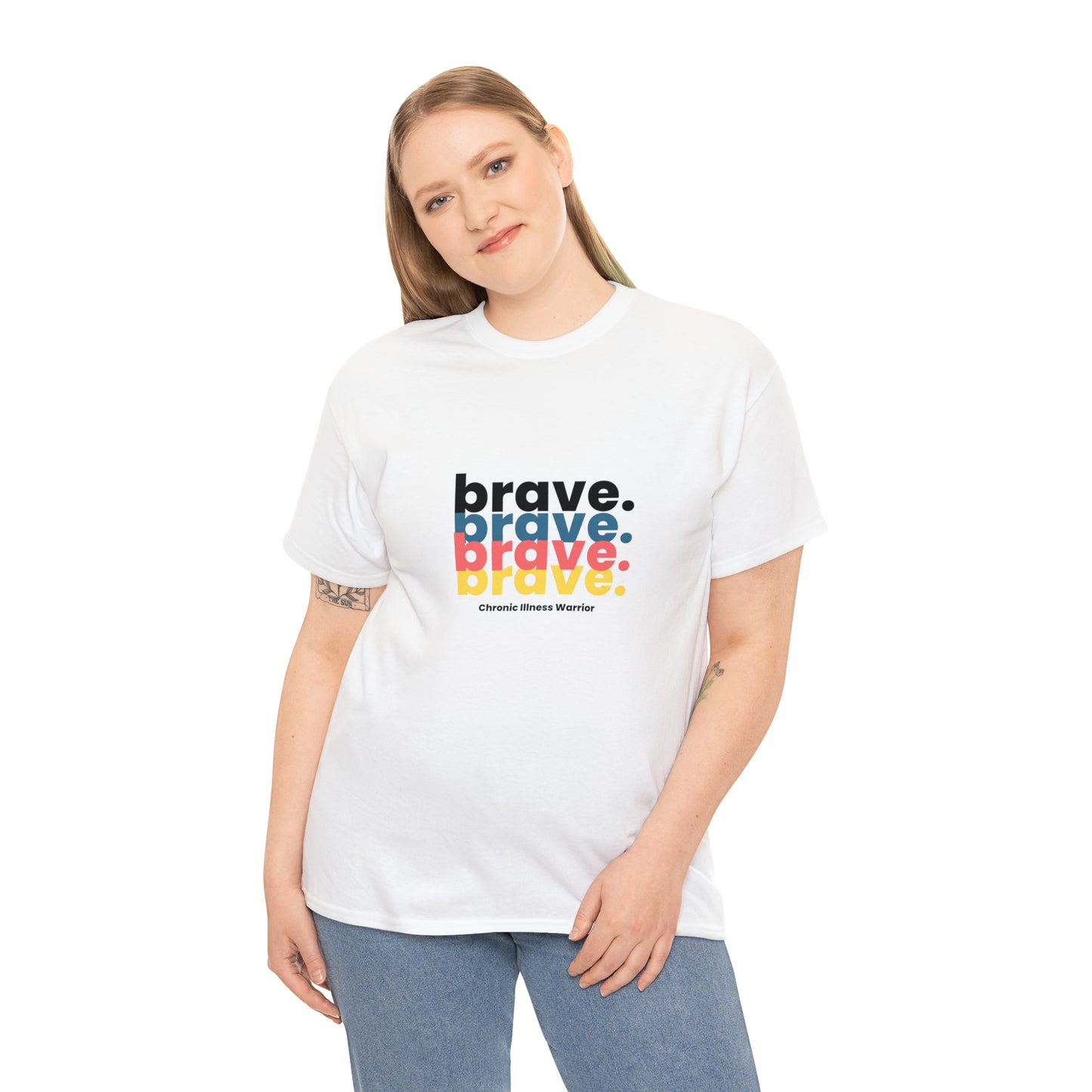 Brave.  Chronic Illness Warrior Tshirt