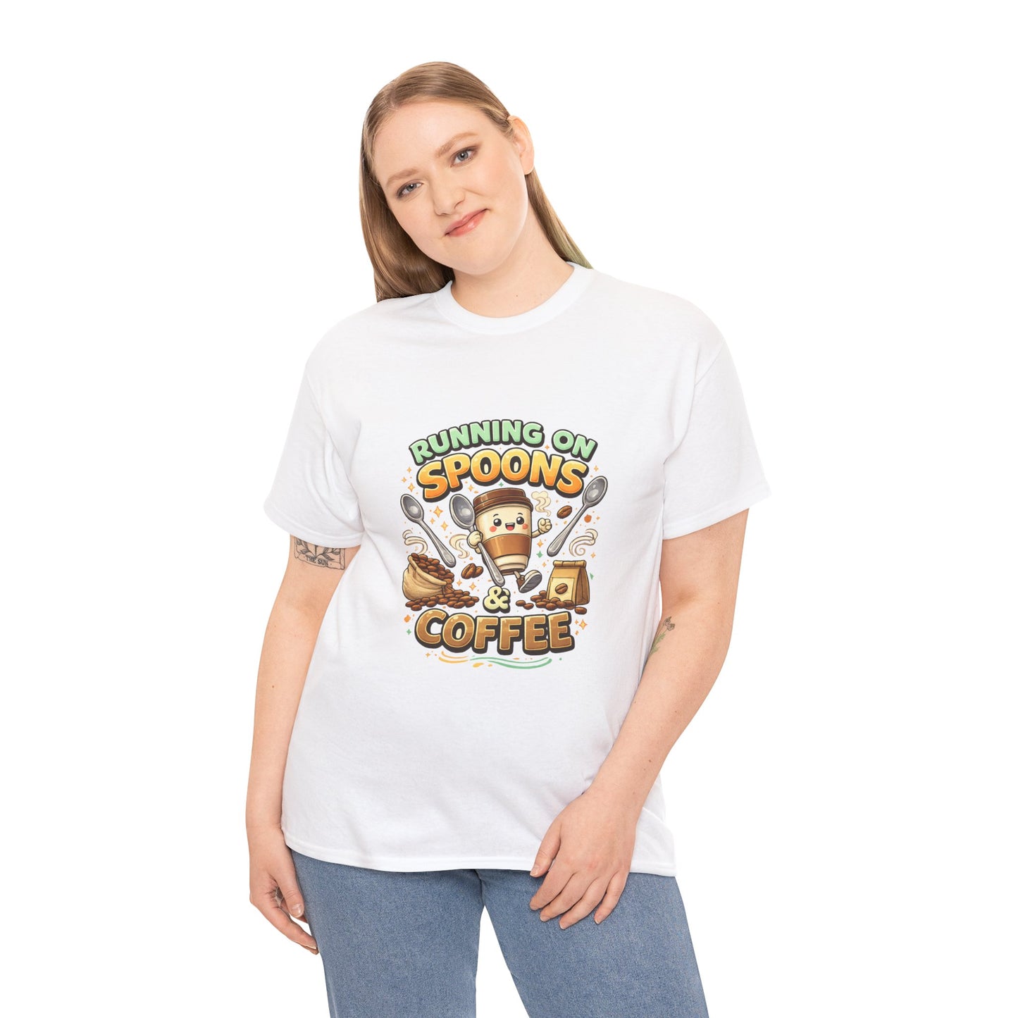 Running on Spoons & Coffee Tee - The Good Life Vibe