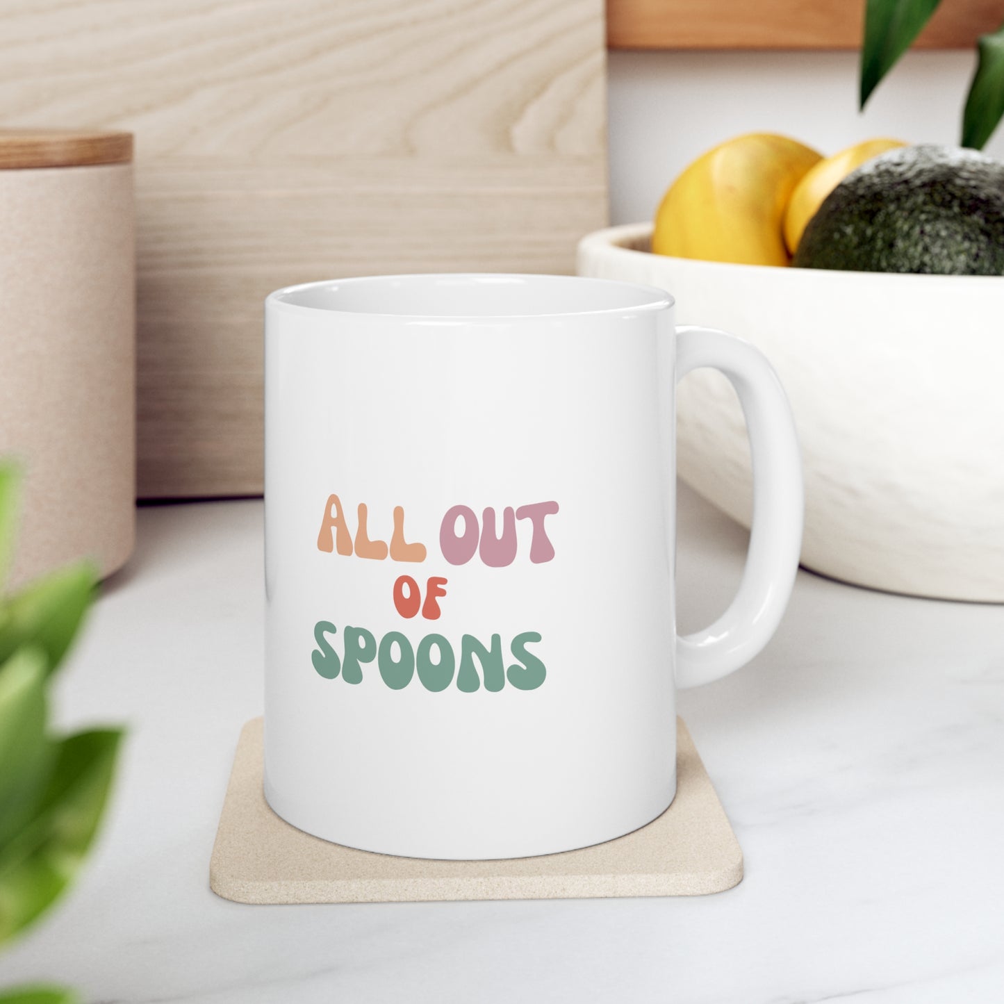 All Out Of Spoons Mug