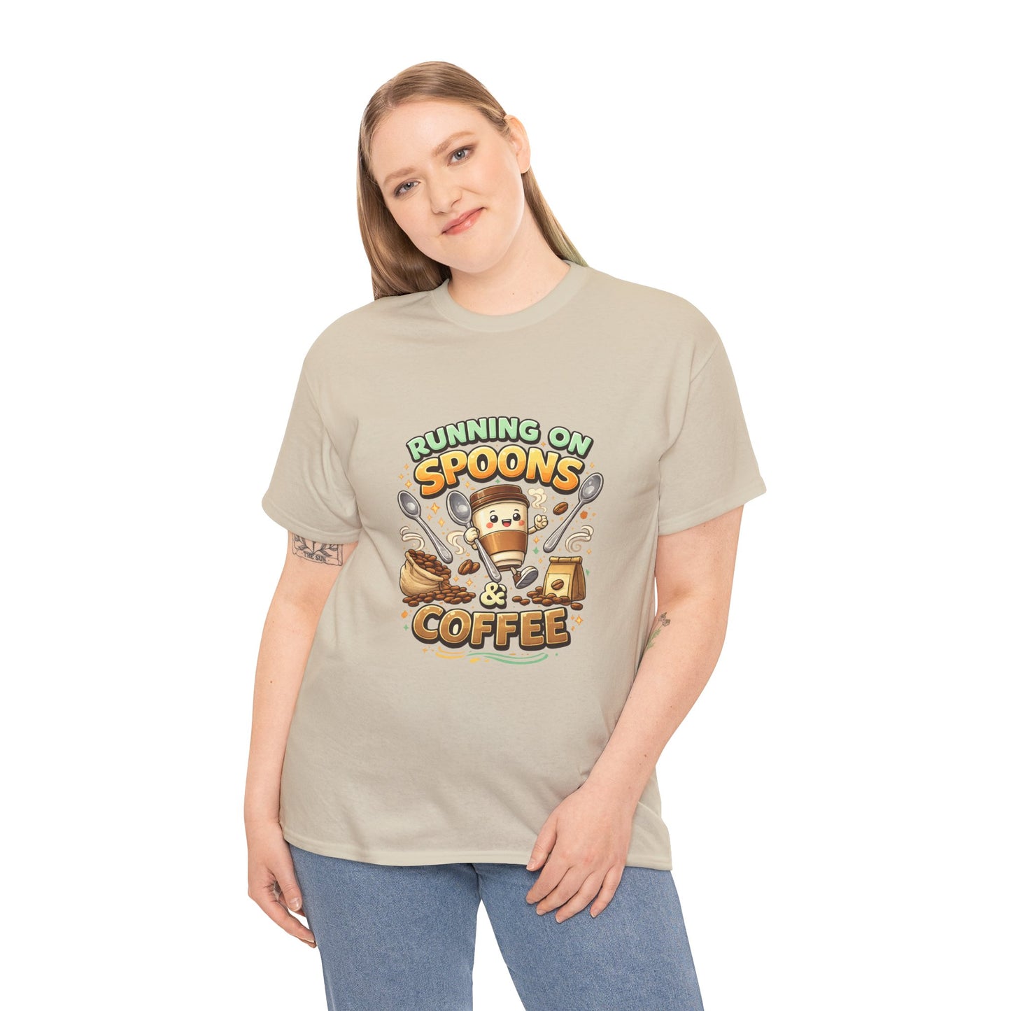 Running on Spoons & Coffee Tee - The Good Life Vibe