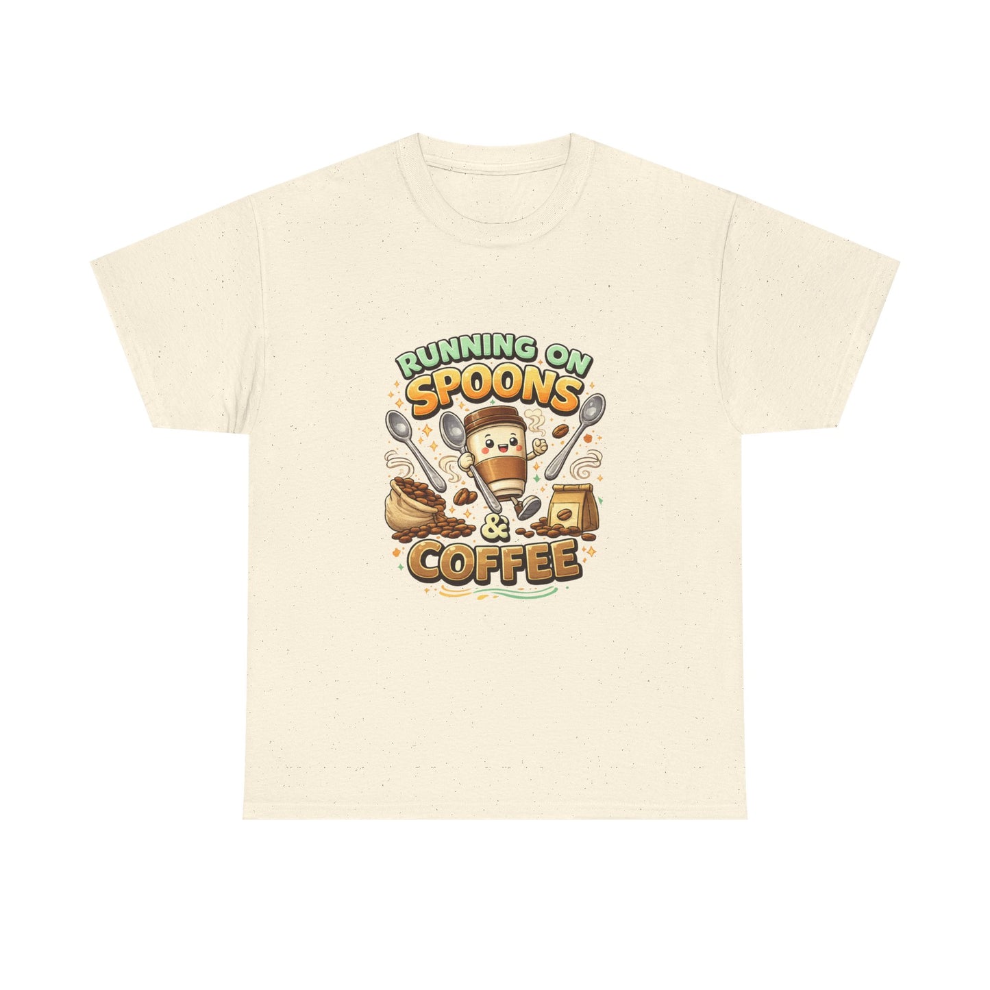 Running on Spoons & Coffee Tee - The Good Life Vibe