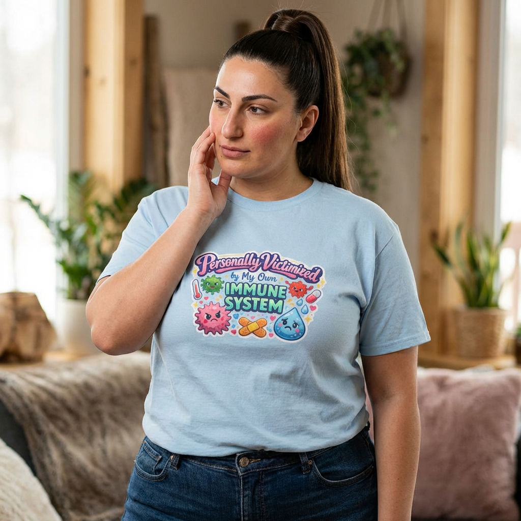 Personally Victimized by My Own Immune System Graphic Tee
