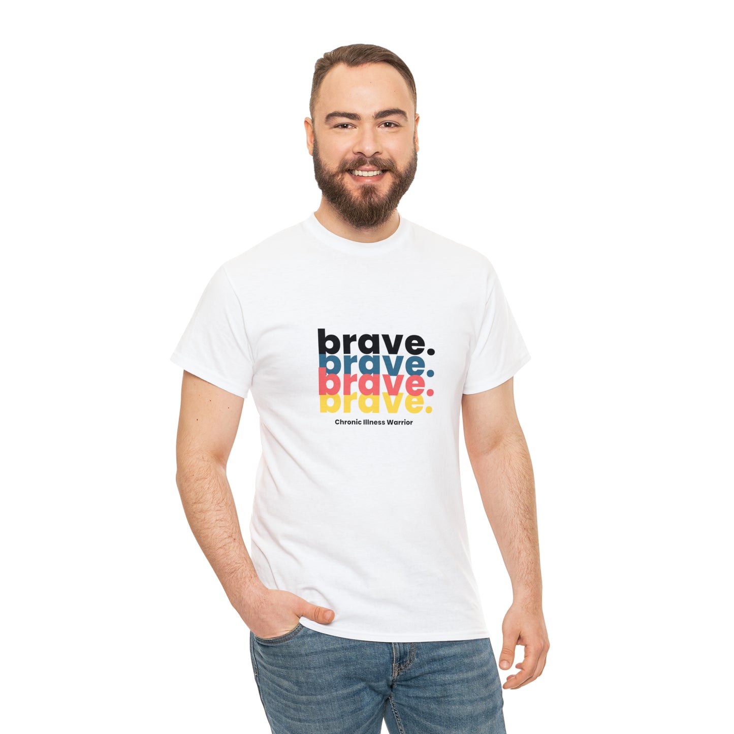 Brave.  Chronic Illness Warrior Tshirt