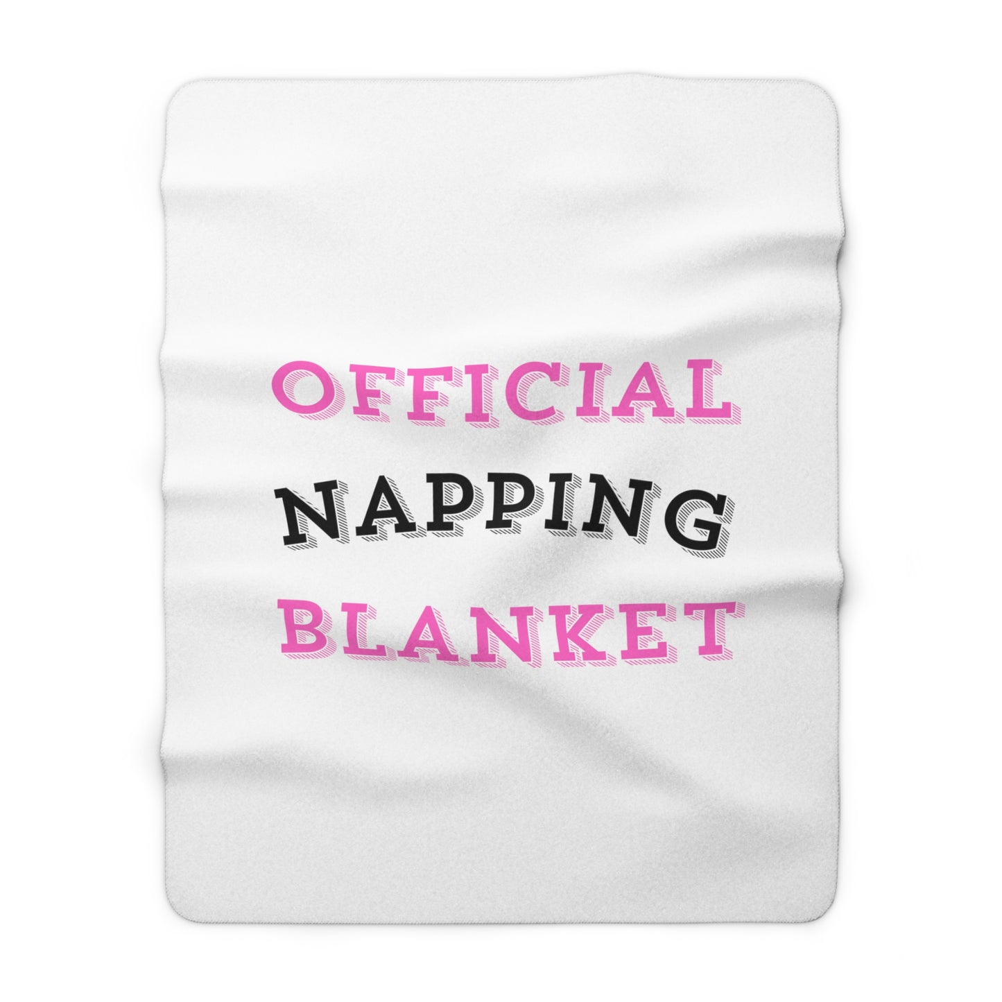 Official Napping Blanket Fleece Throw Blanket