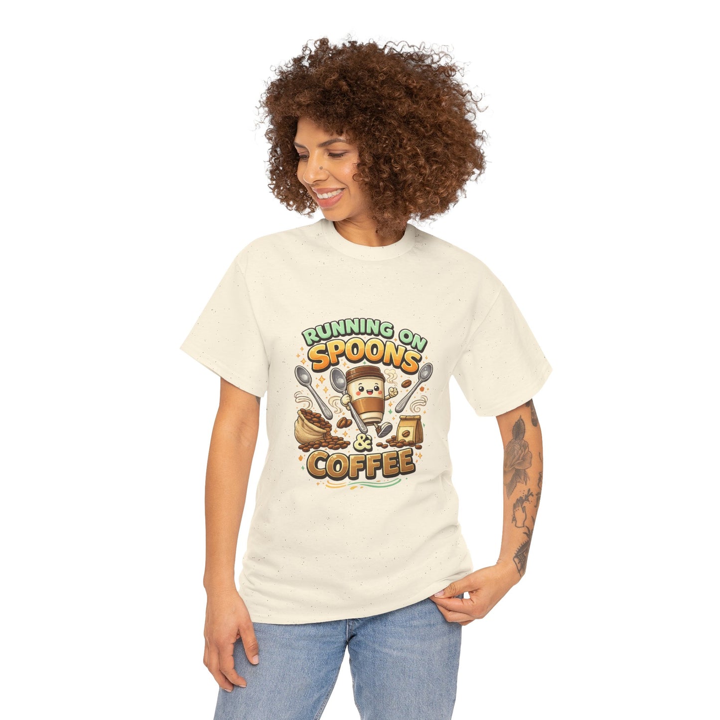 Running on Spoons & Coffee Tee - The Good Life Vibe