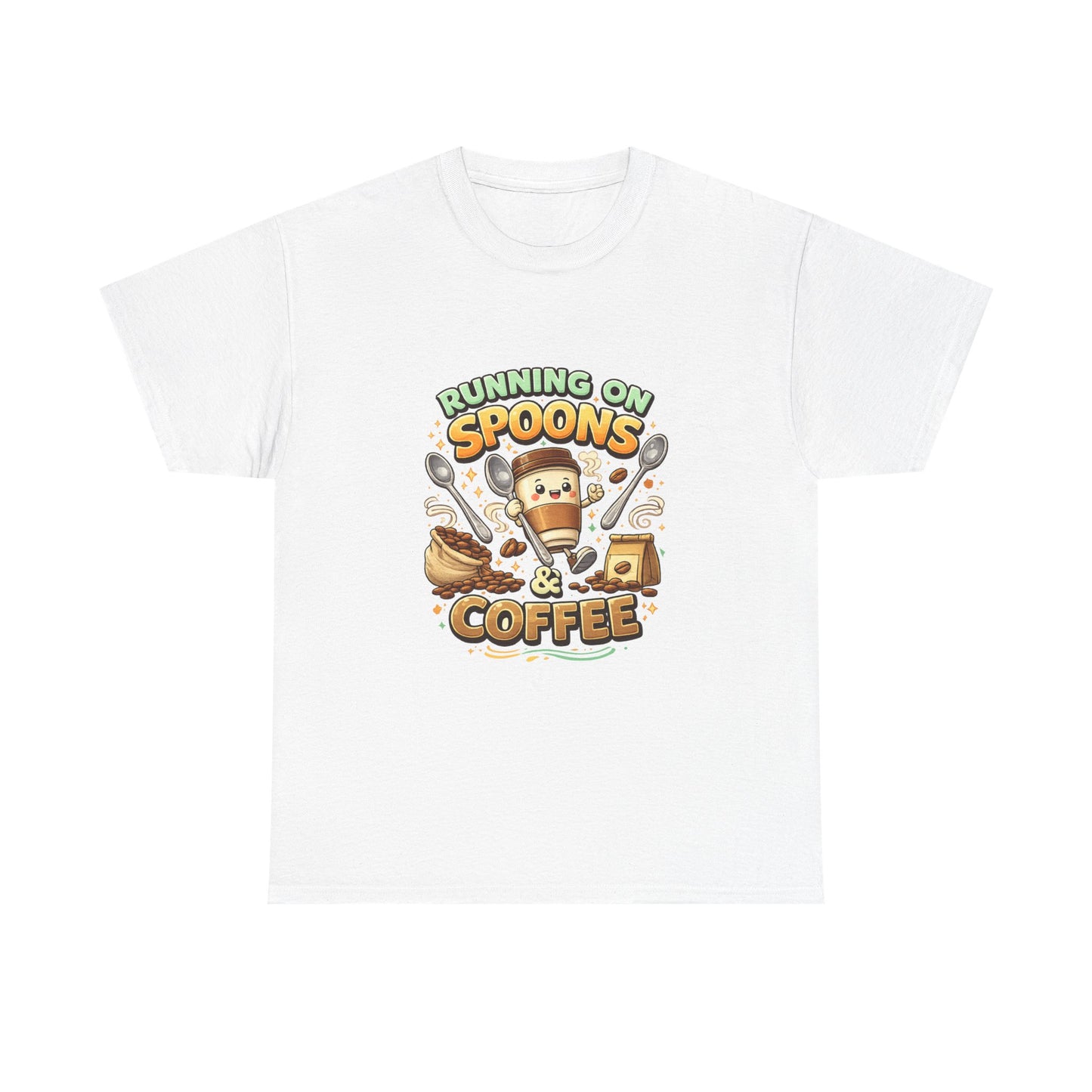 Running on Spoons & Coffee Tee - The Good Life Vibe